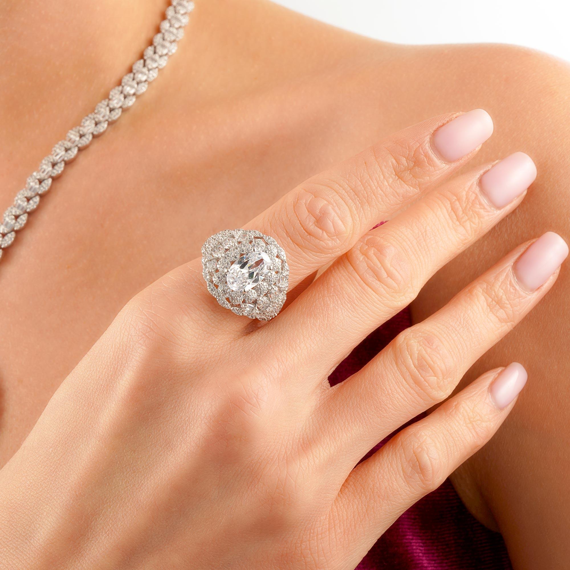 طـــقم - فضي ابيض - 0 image 3