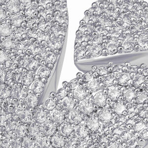 خاتم - فضي ابيض - 0 image 2