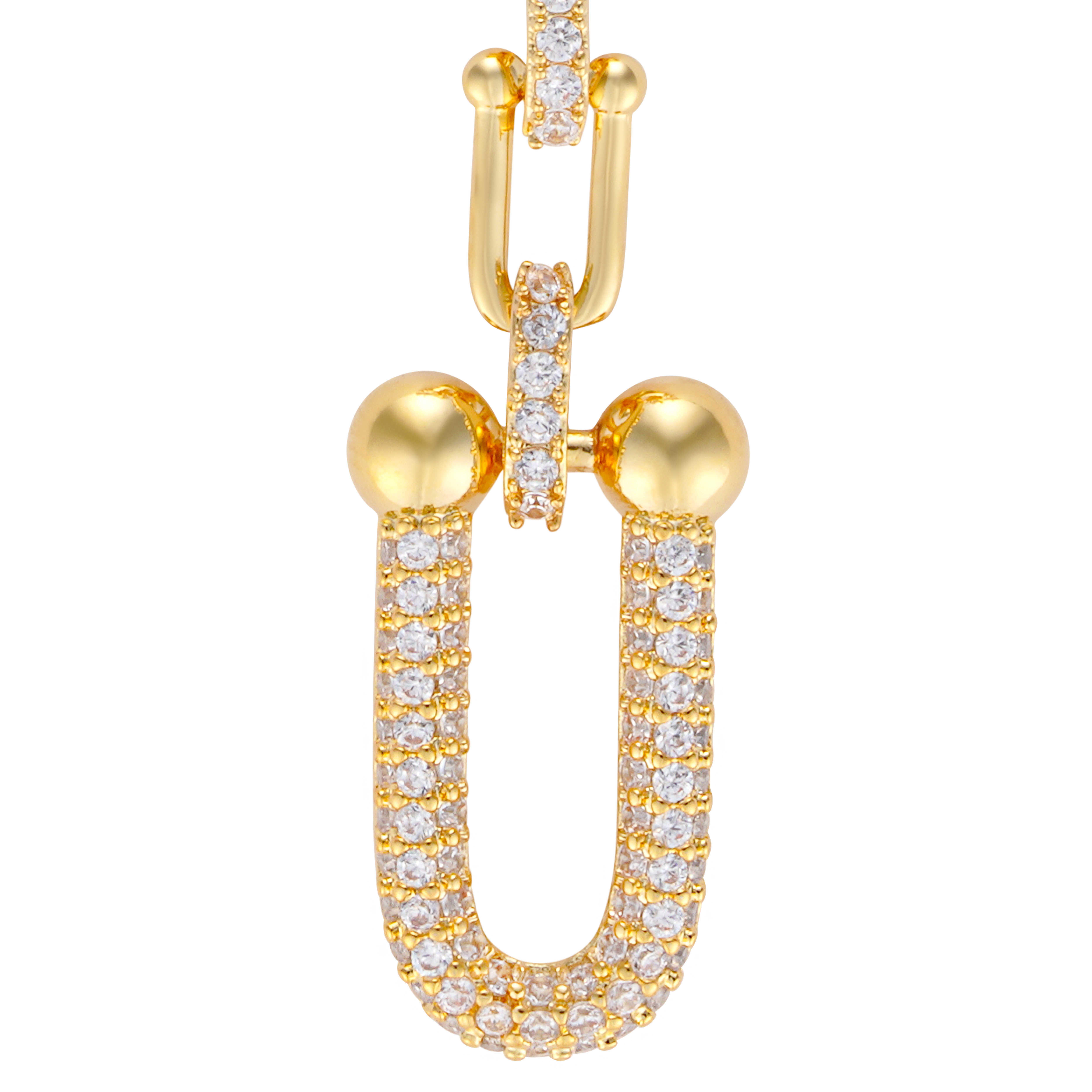 عقد - ذهبي ابيض - 0 image 2