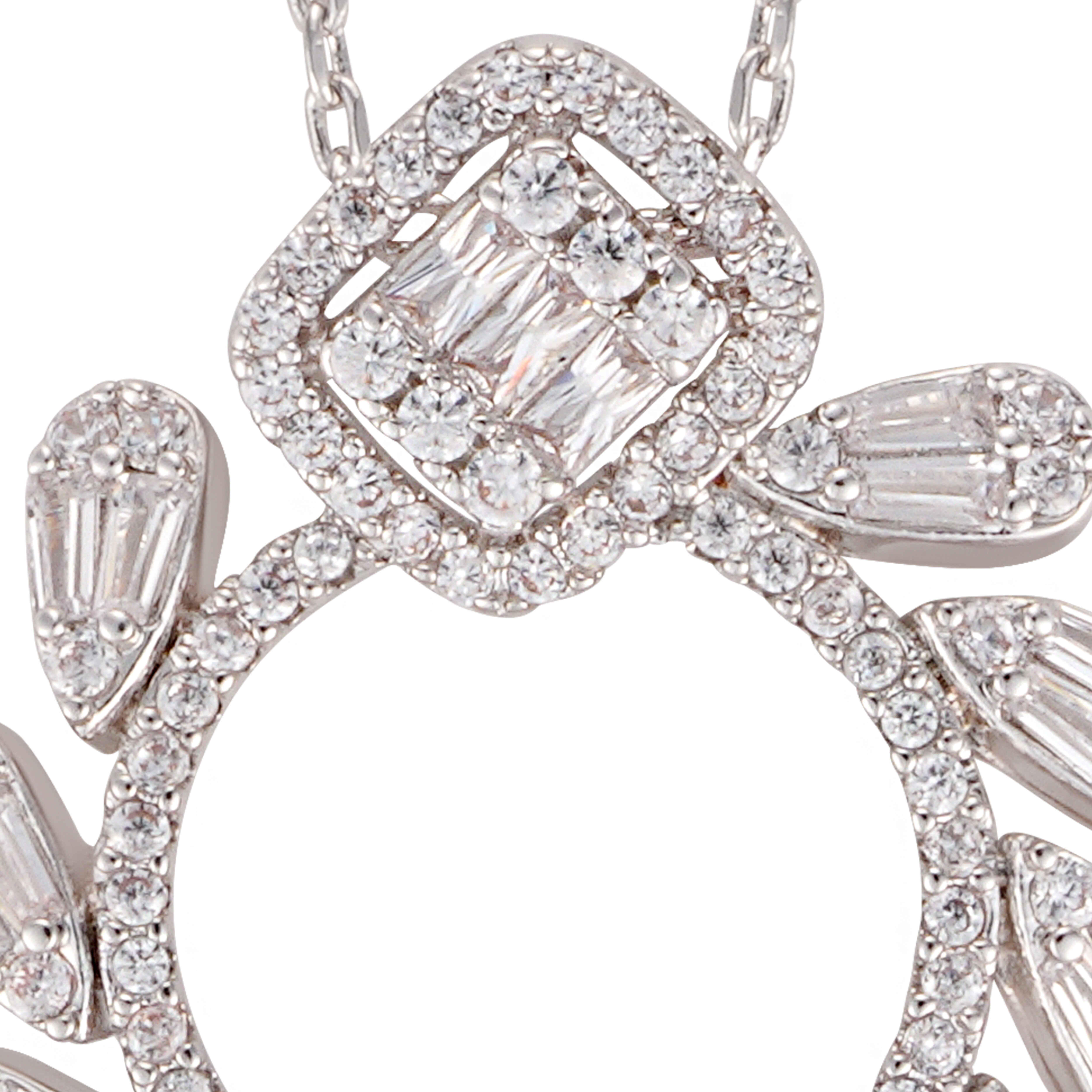 عقد - فضي ابيض - 0 image 2