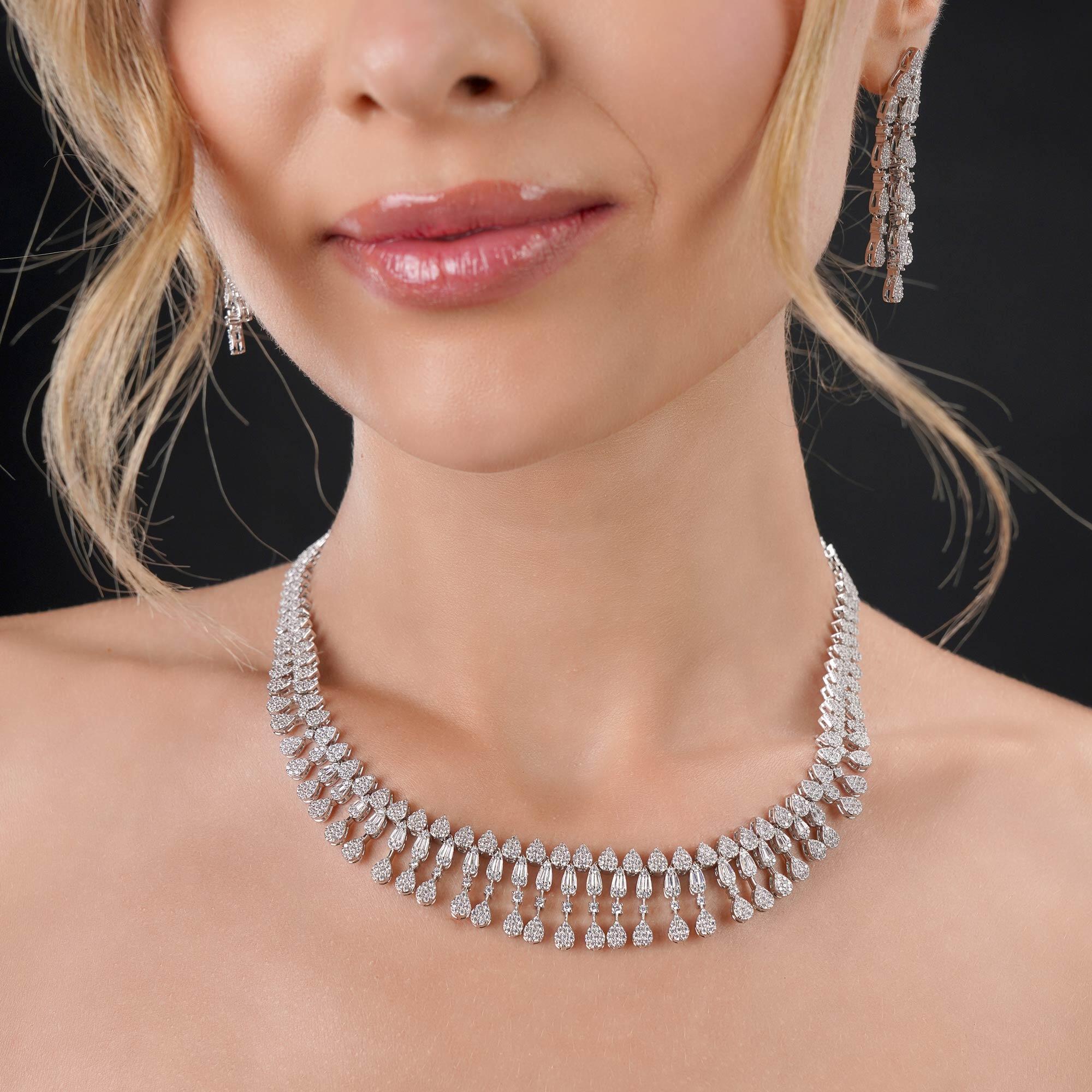 طـــقم - فضي ابيض - 0 image 1