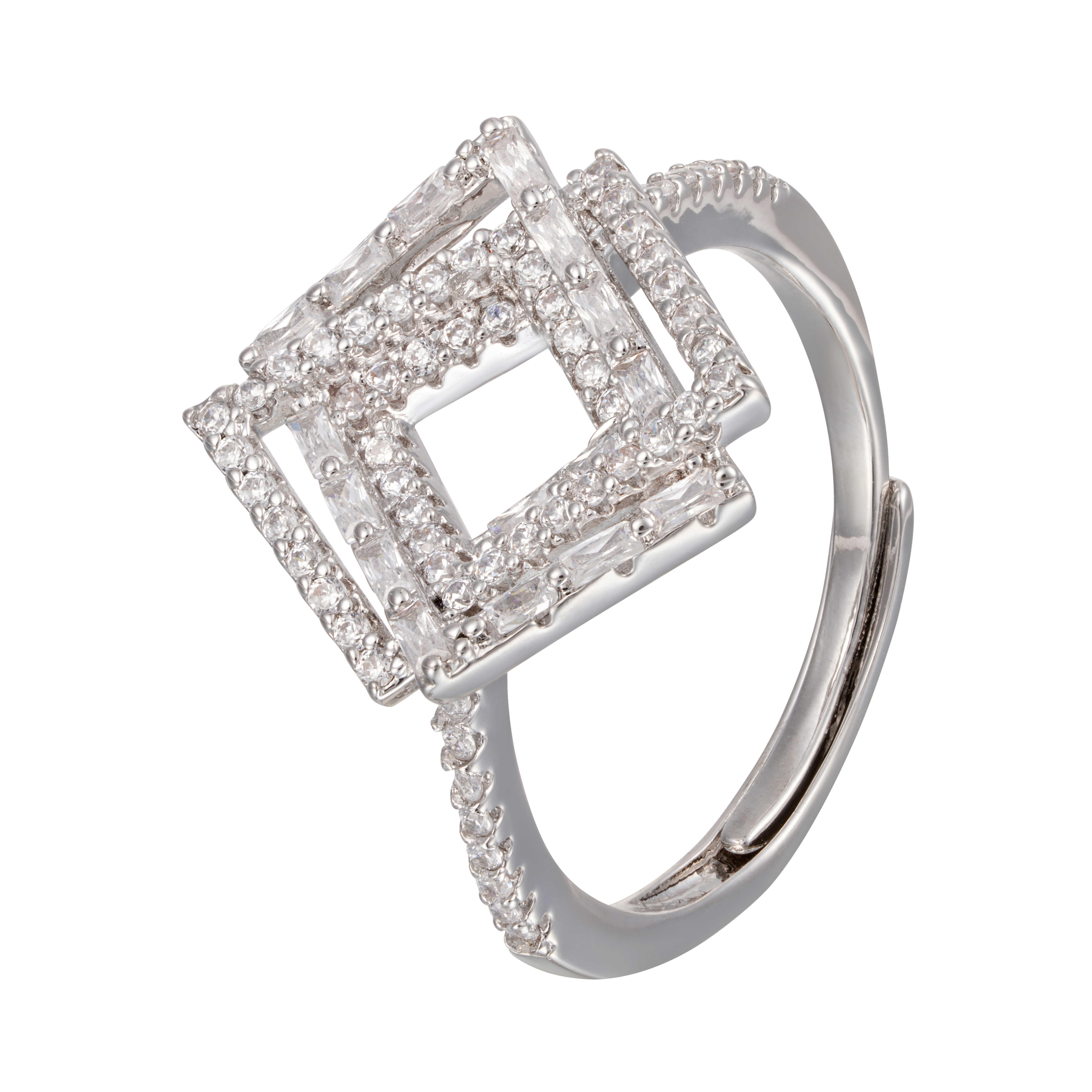 خاتم - فضي ابيض - 0 image 0