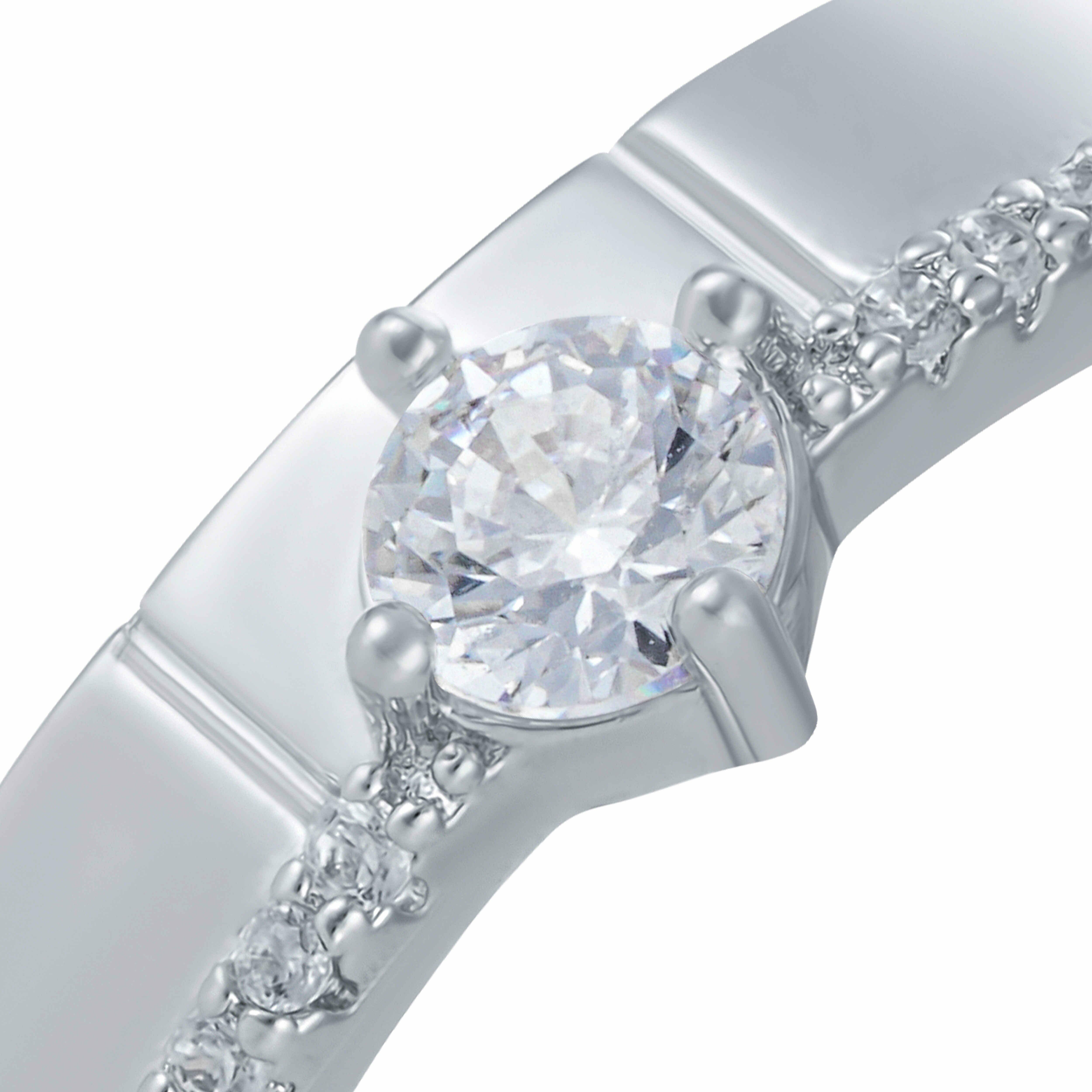 دبلة خطوبة فضة 925 image 1