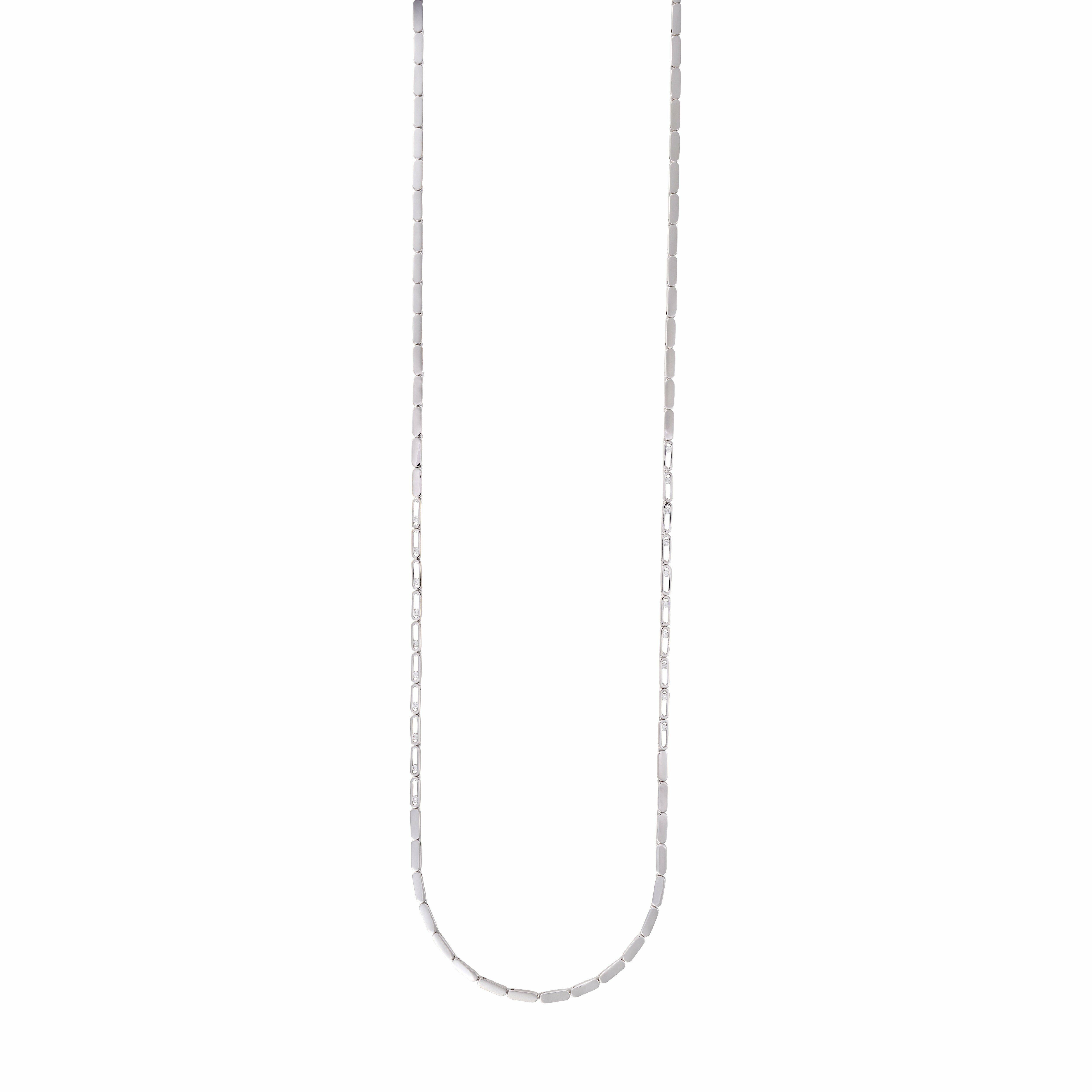 عقد - فضي ابيض - 0 image 0