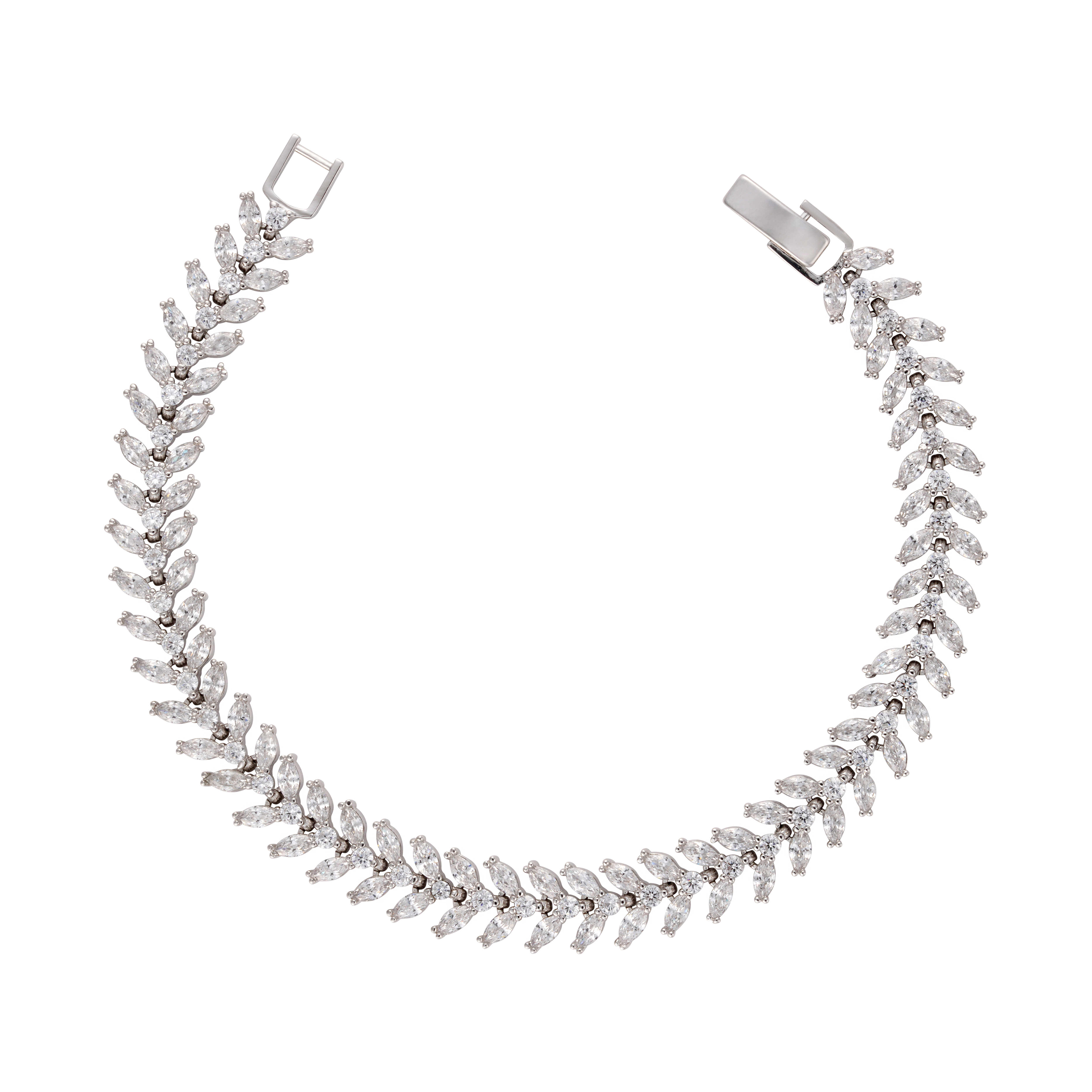 طقم فضي مرصع image 10