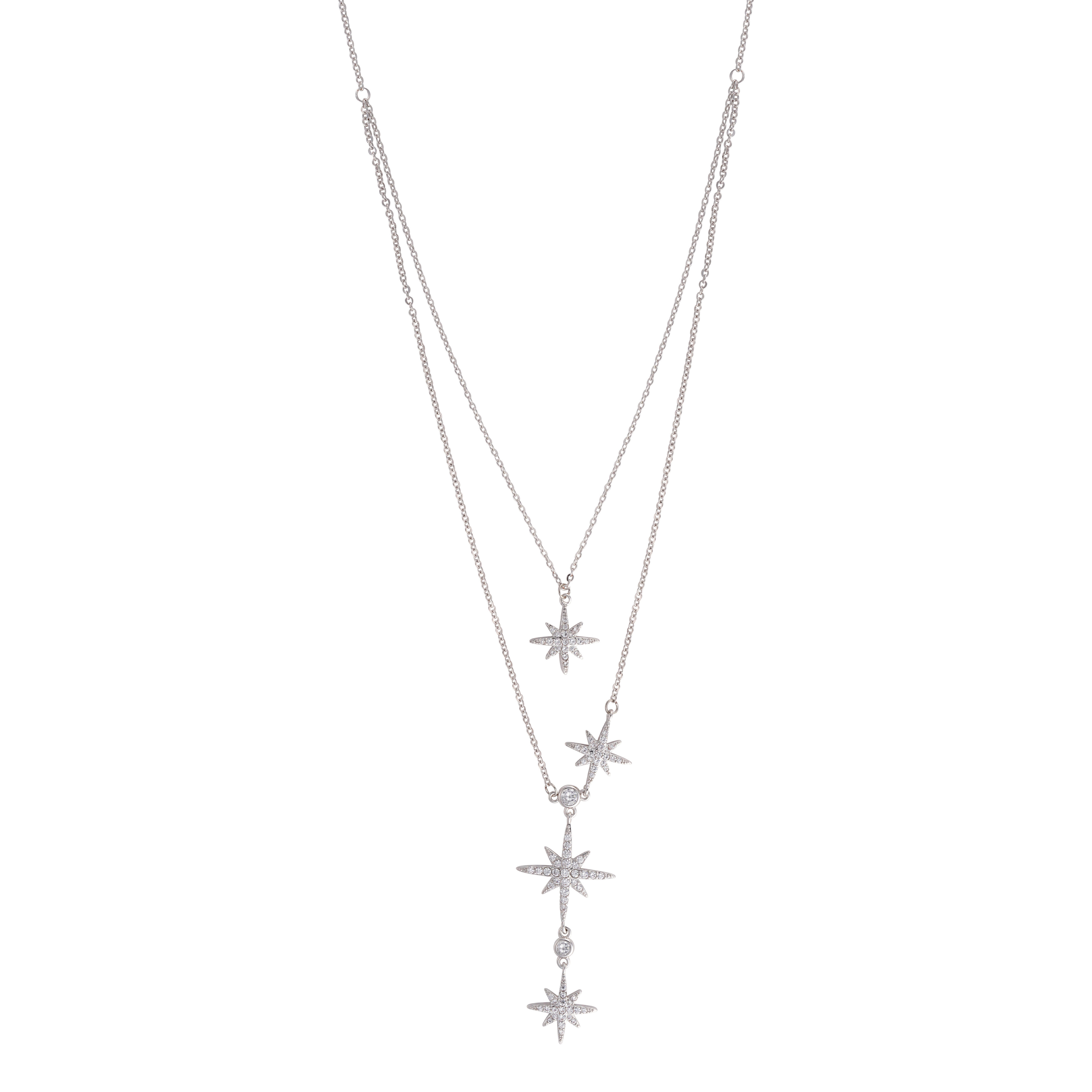 عقد - فضي ابيض - 0 image 0