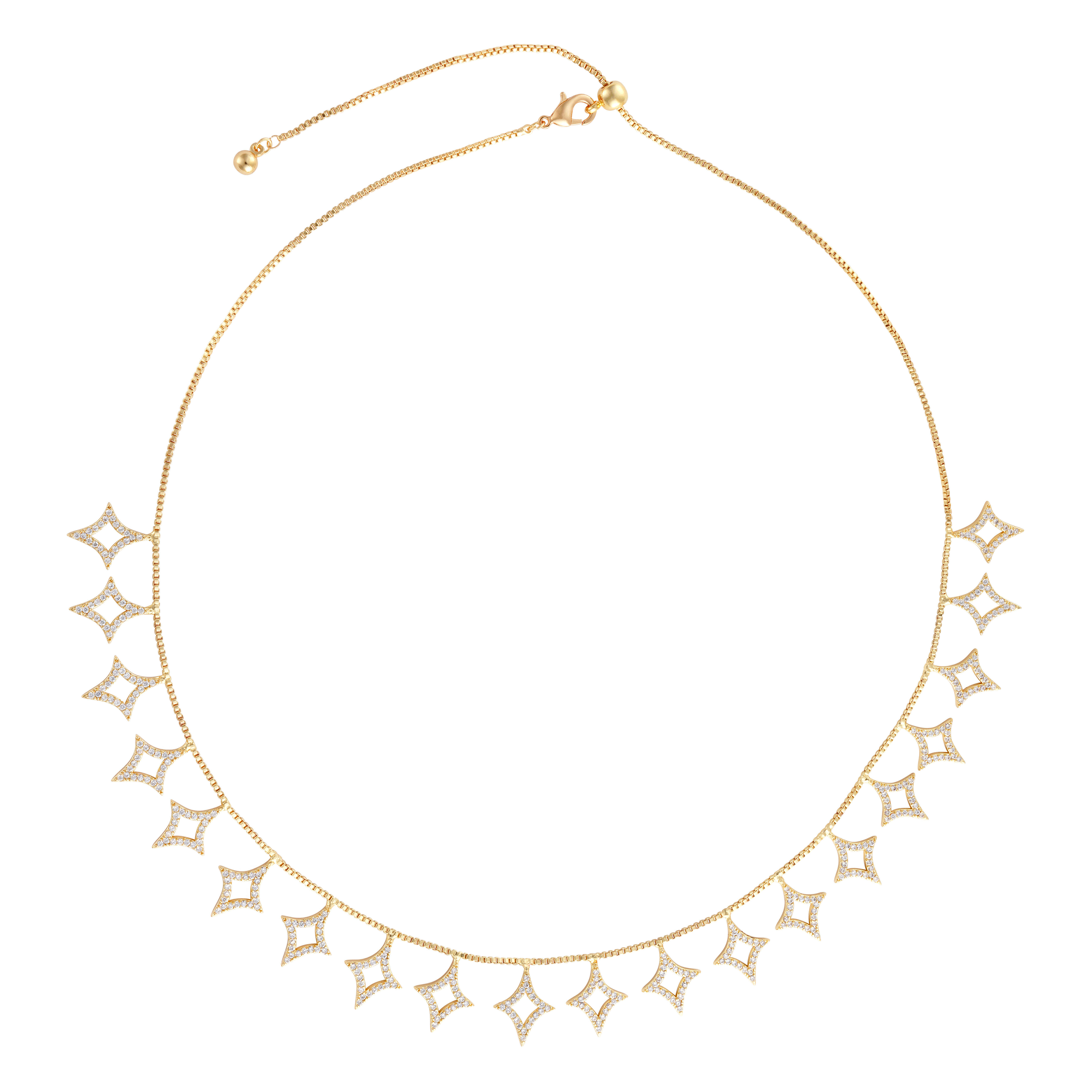 عقد تشوكر - ذهبي ابيض - 0 image 0