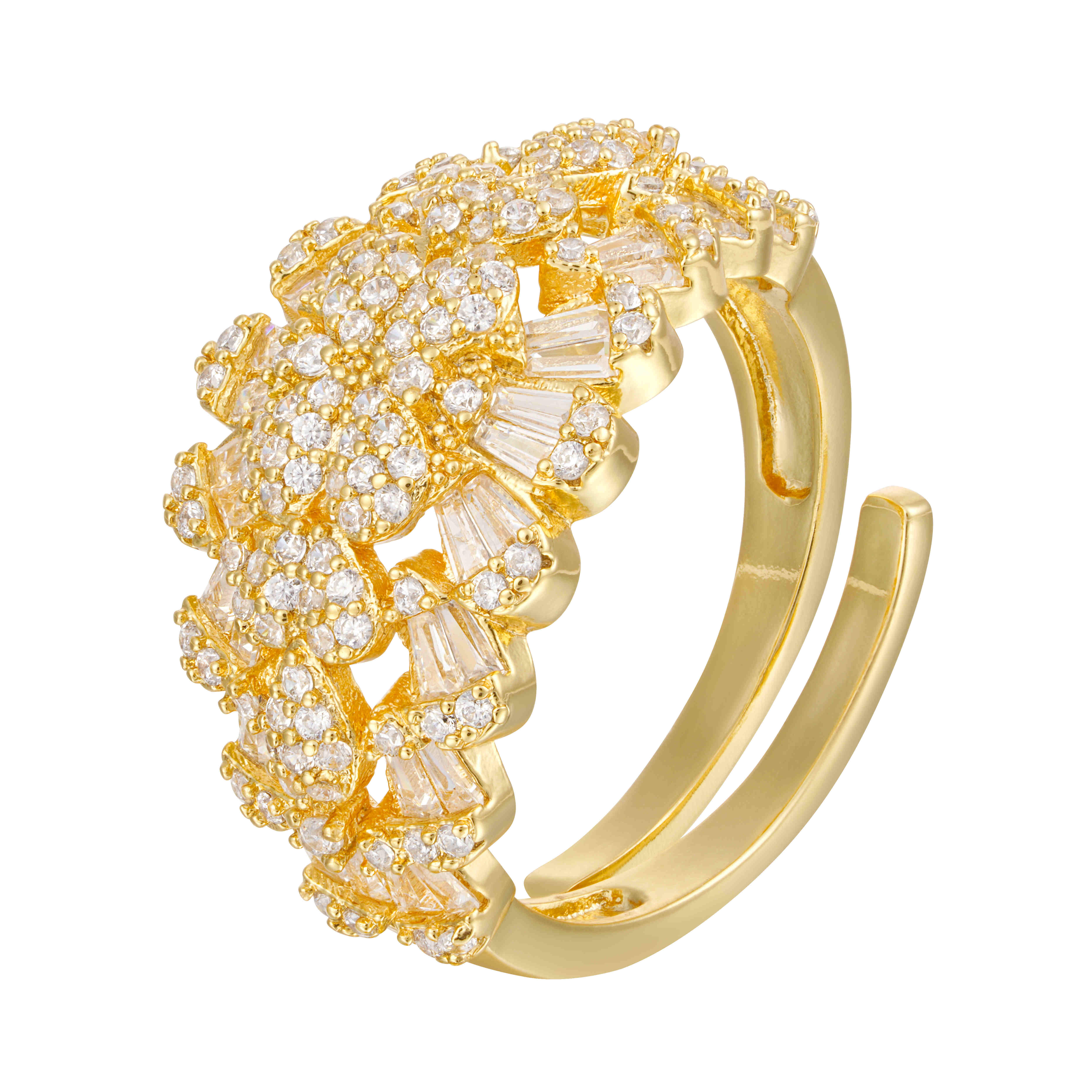 خاتم - ذهبي ابيض - 0 image 0