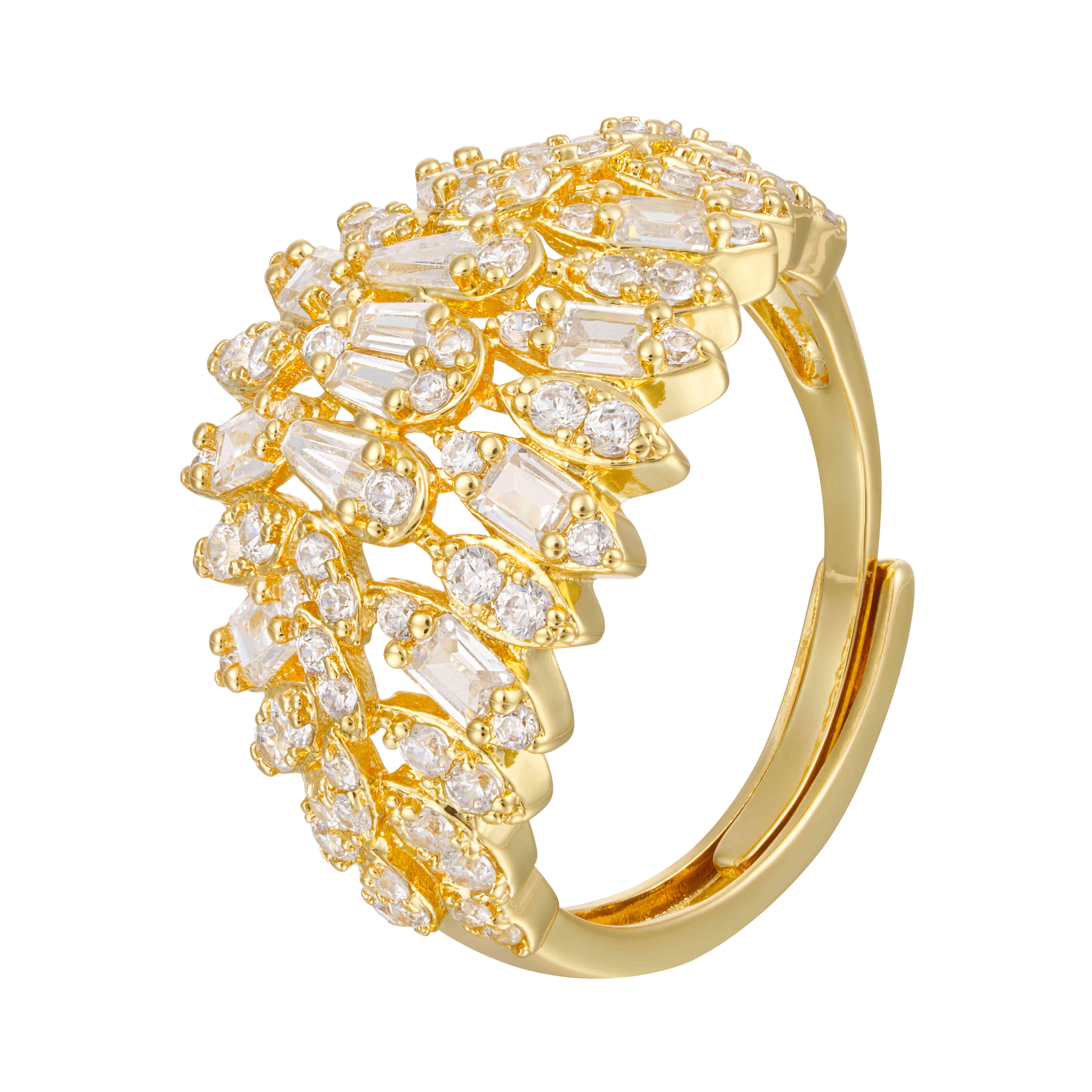 خاتم - ذهبي ابيض - 0 image 0