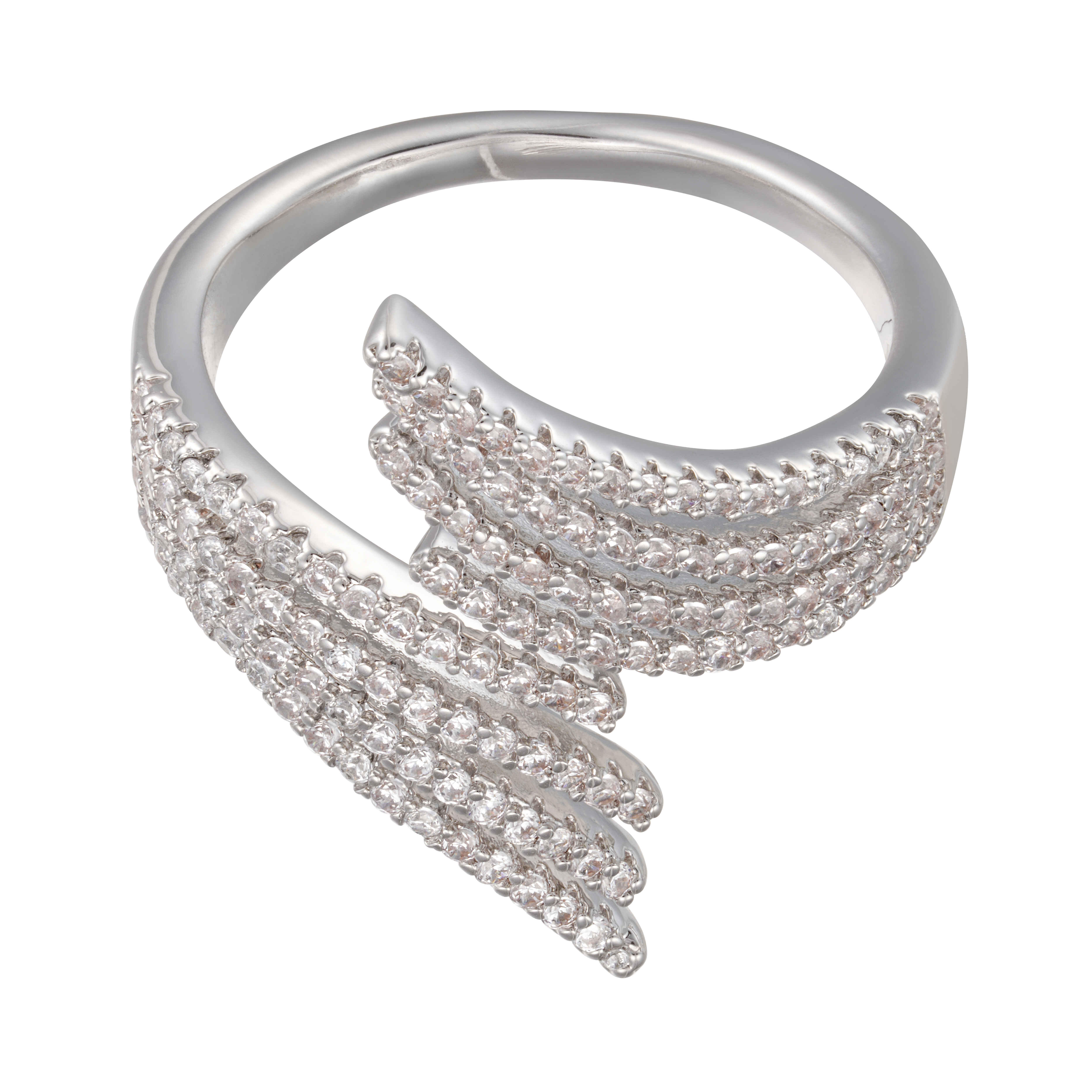 خاتم - فضي ابيض - 0 image 2