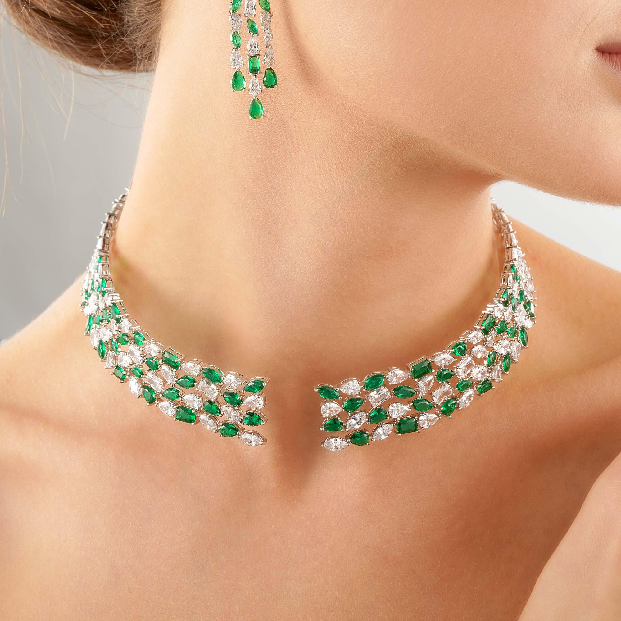 طـــقم - فضي اخضر - 0 image 1