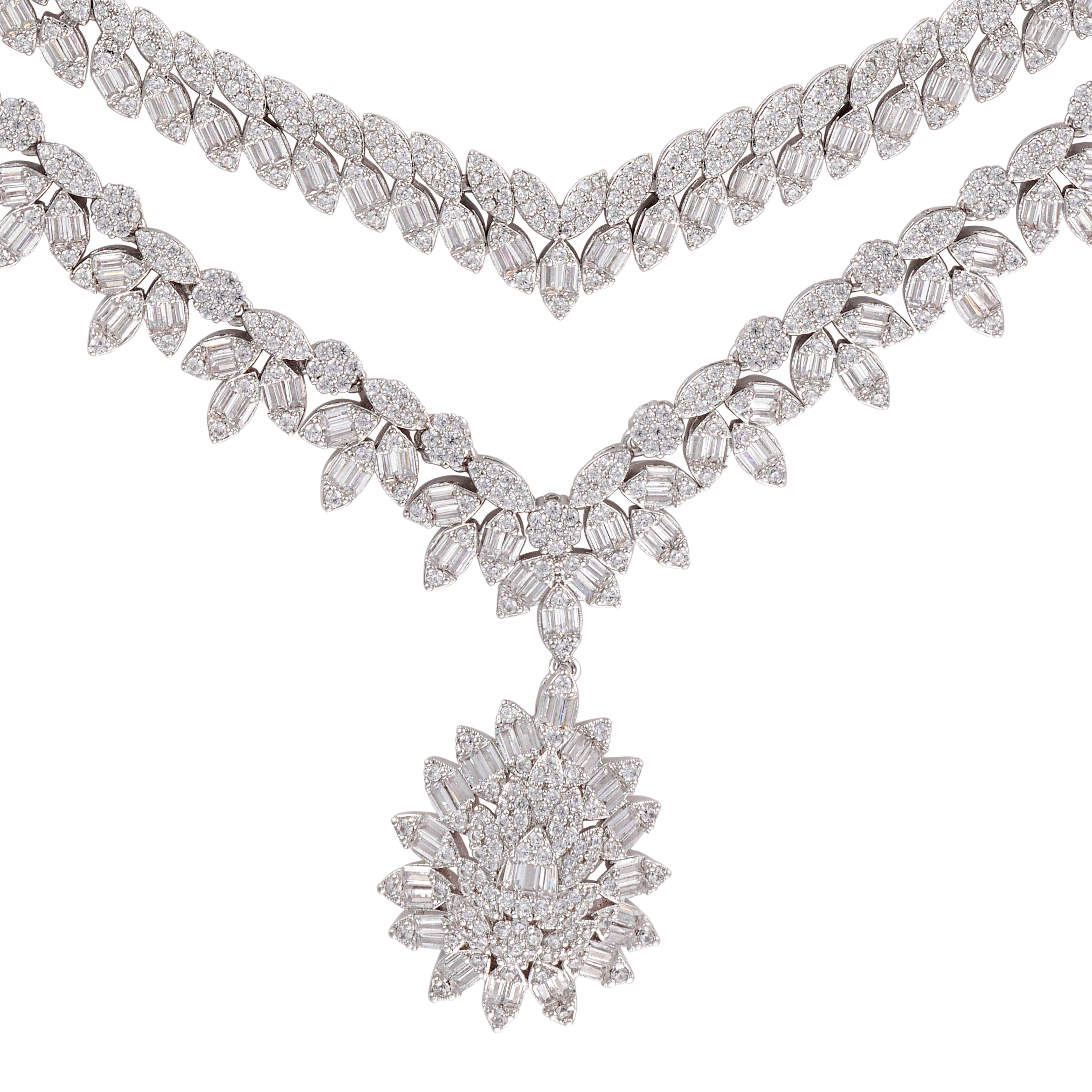 طـــقم - فضي ابيض - 0 image 6