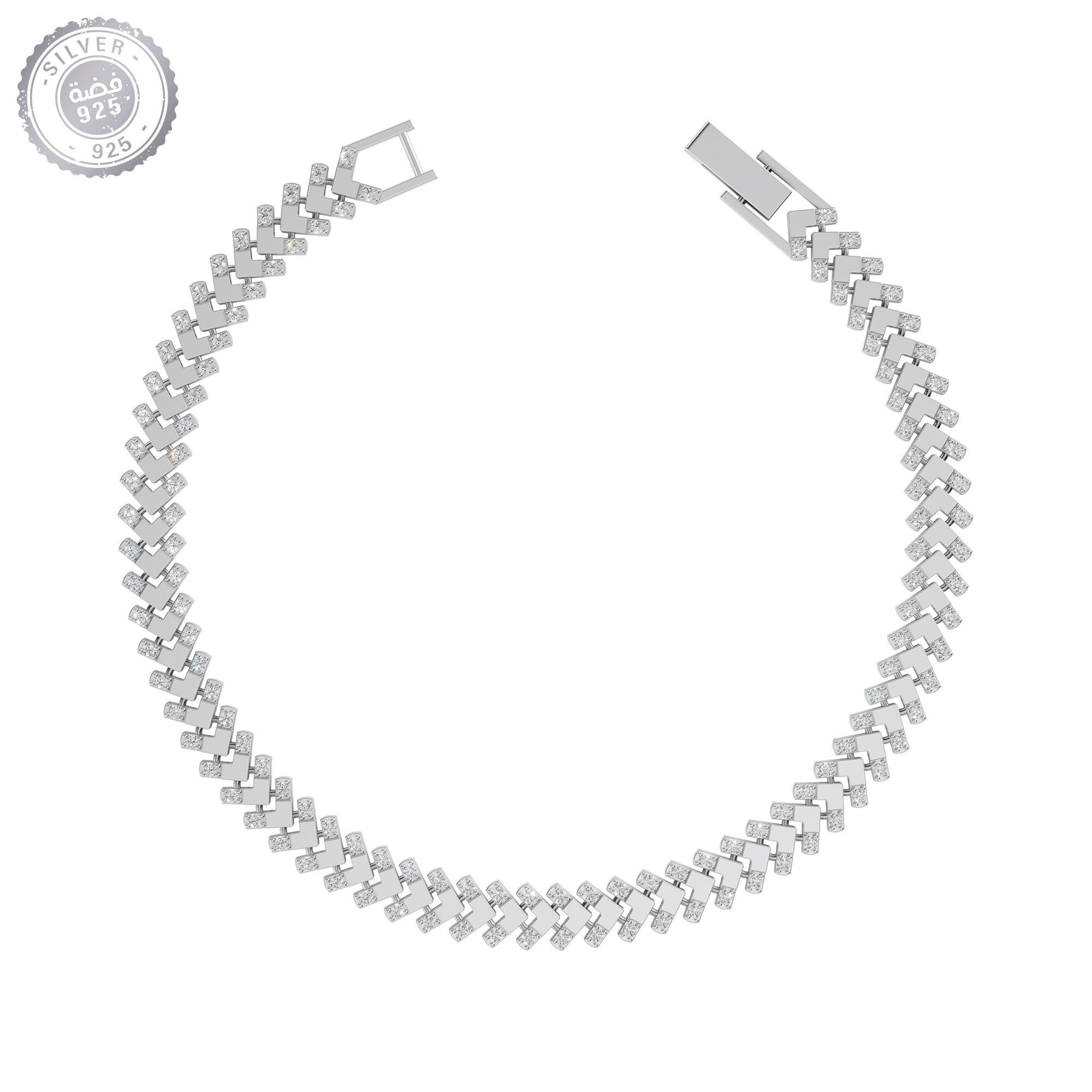 اسوارة - فضي ابيض - 0 image 0