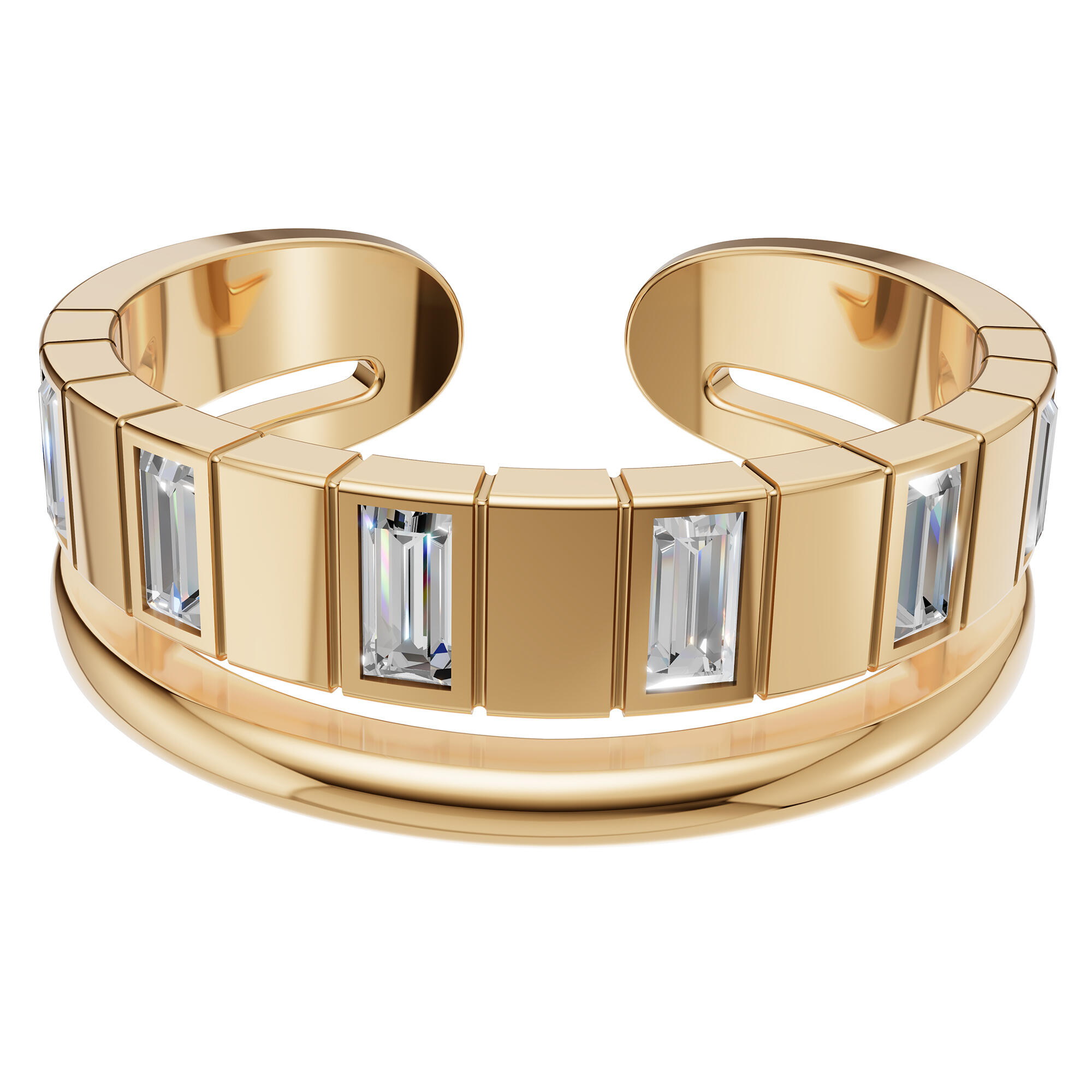 خاتم - ذهبي ابيض - 0 image 3