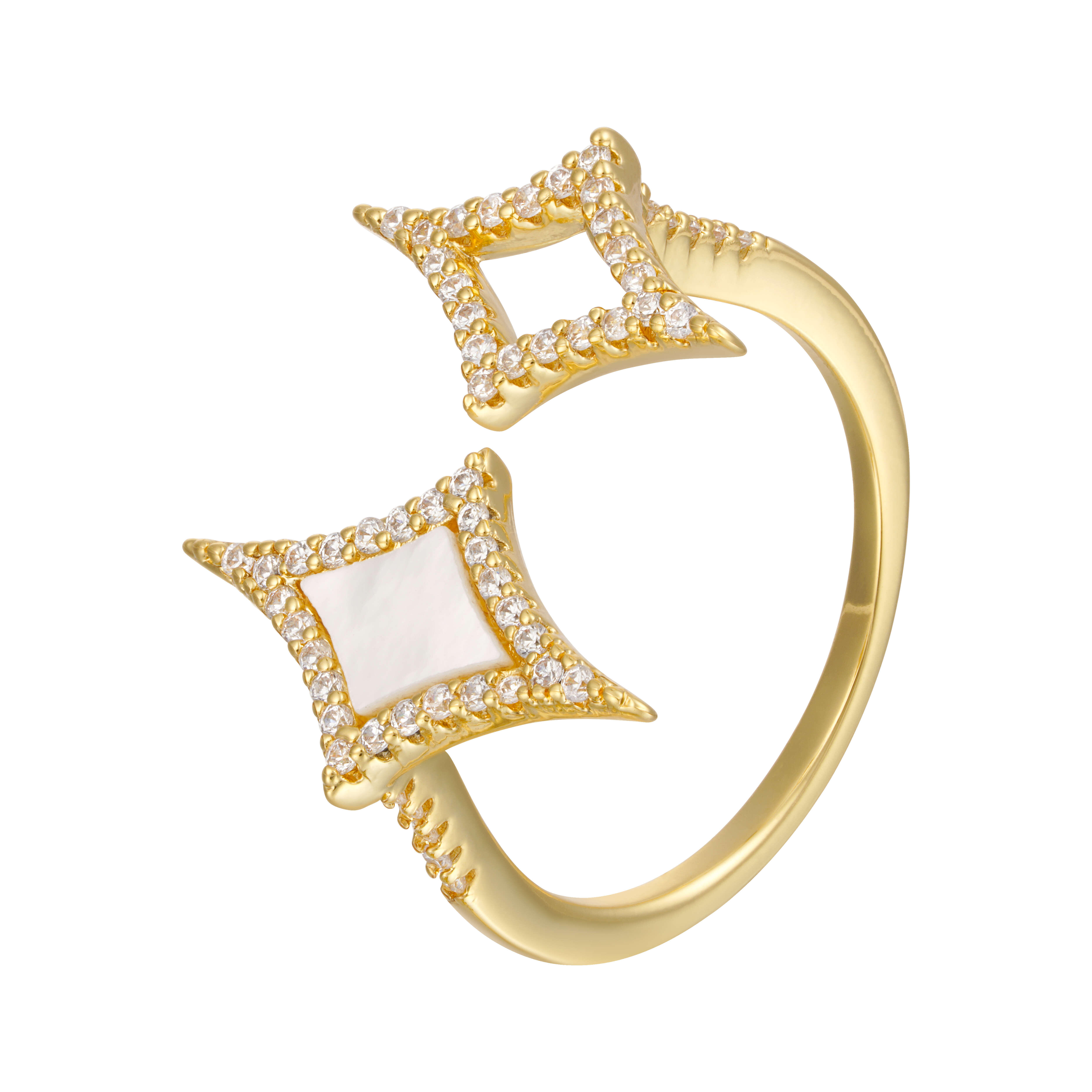 خاتم - اوف وايت ذهبي - 0 image 0