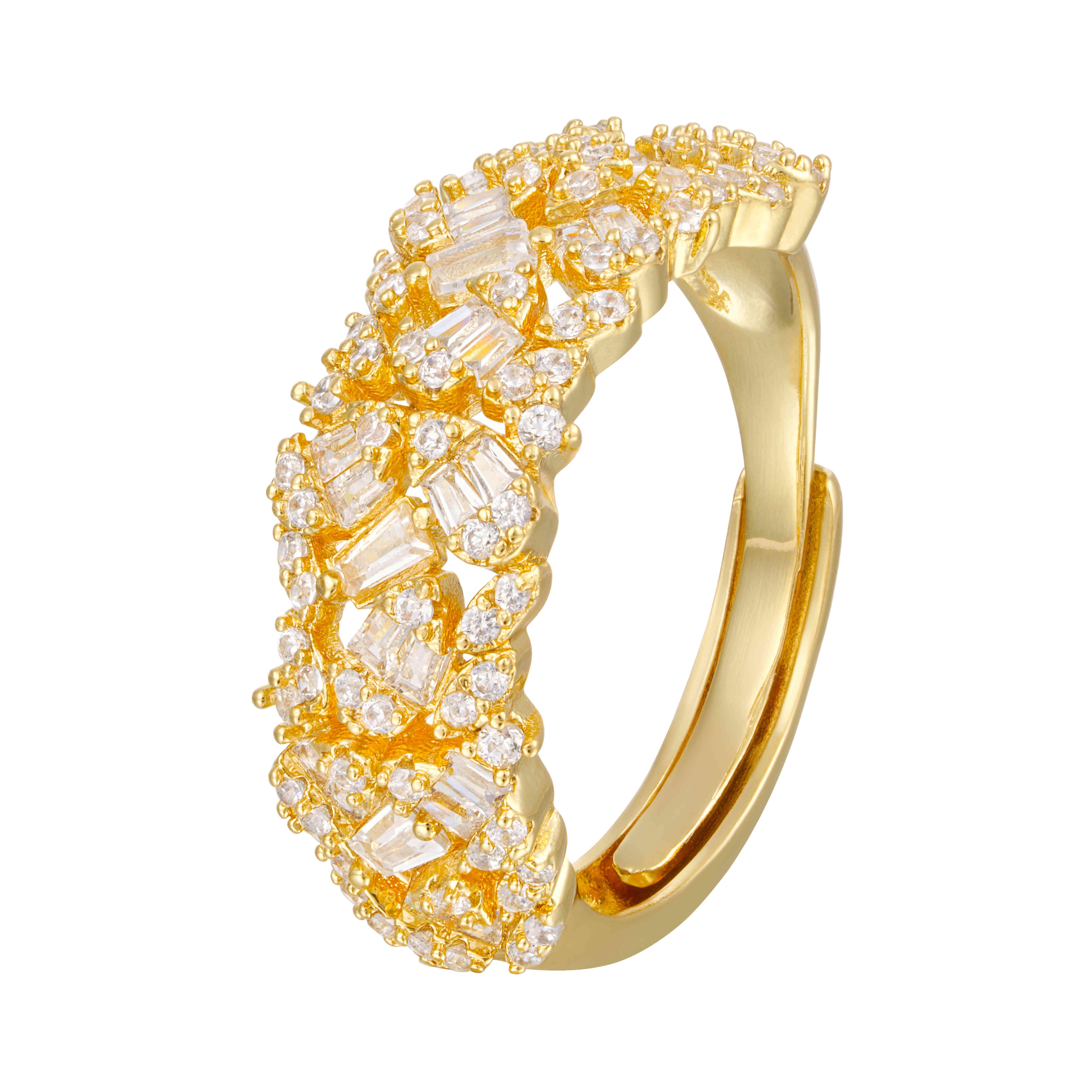 خاتم - ذهبي ابيض - 0 image 0