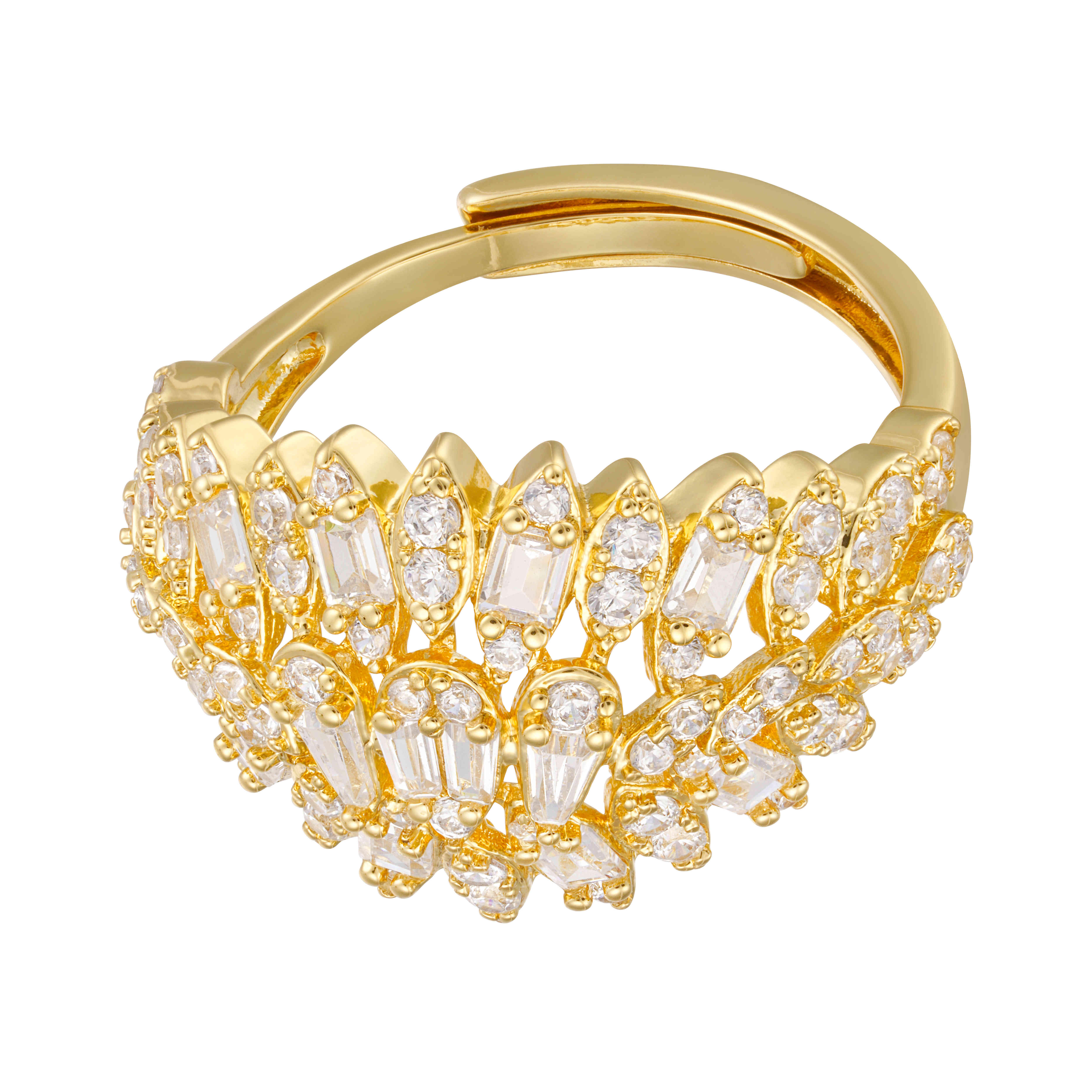 خاتم - ذهبي ابيض - 0 image 2