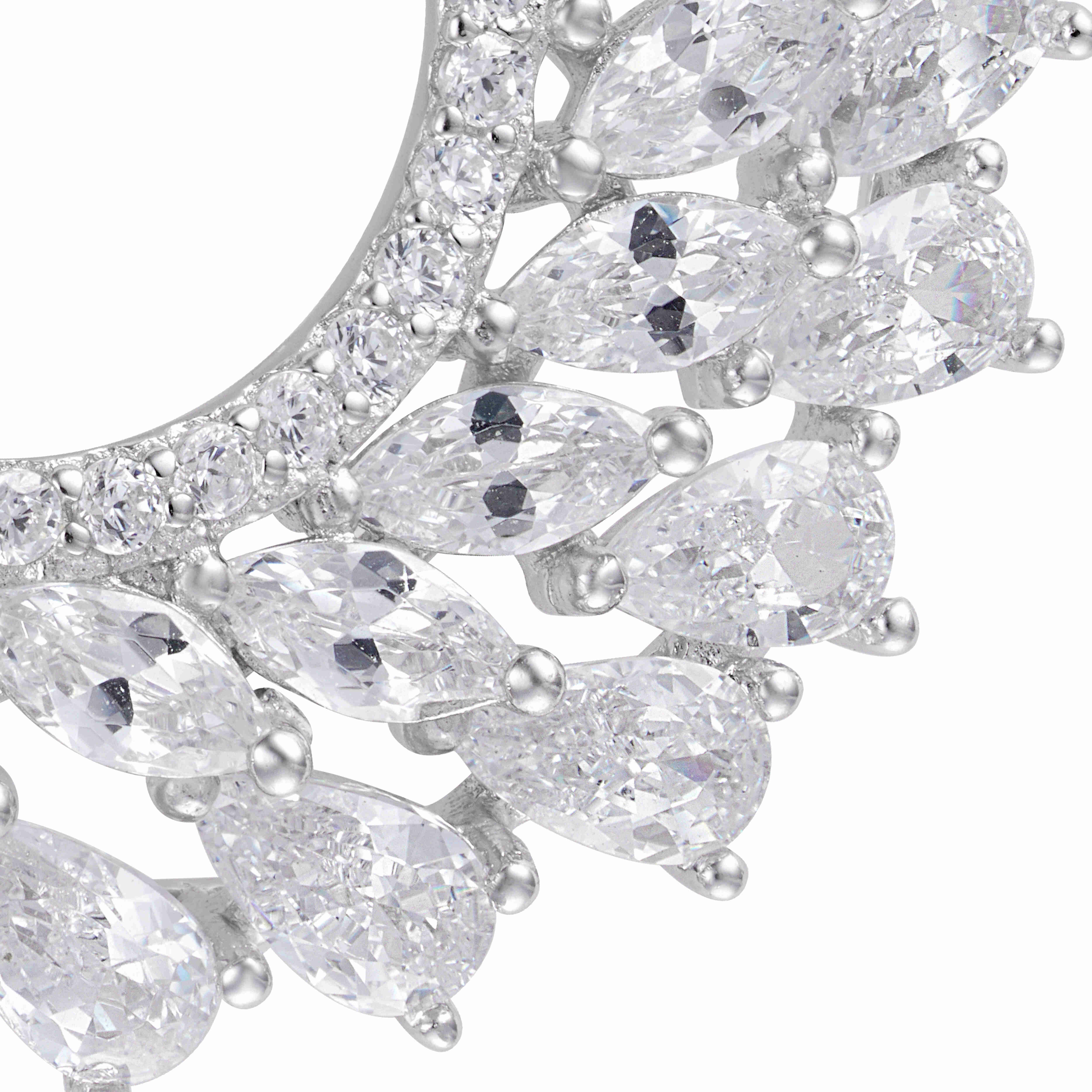 Sterling Silver Earrings - SIL106-E image 2