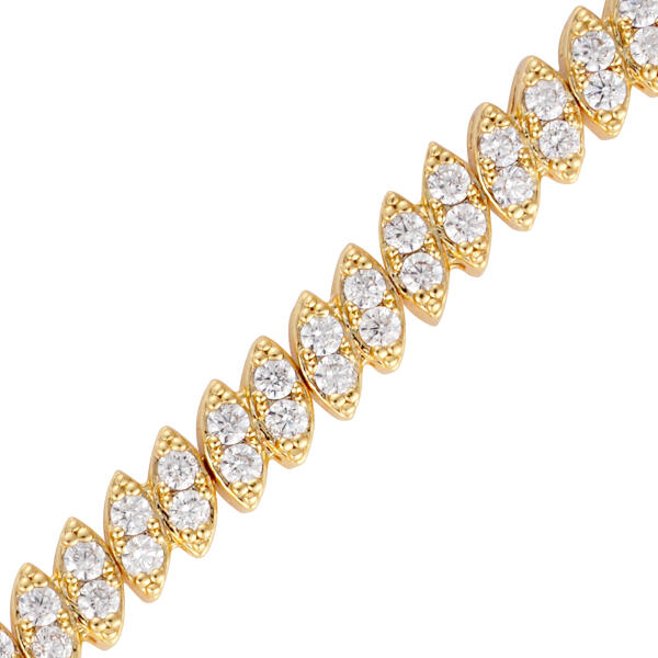 اسوارة - ذهبي ابيض - 0 image 2