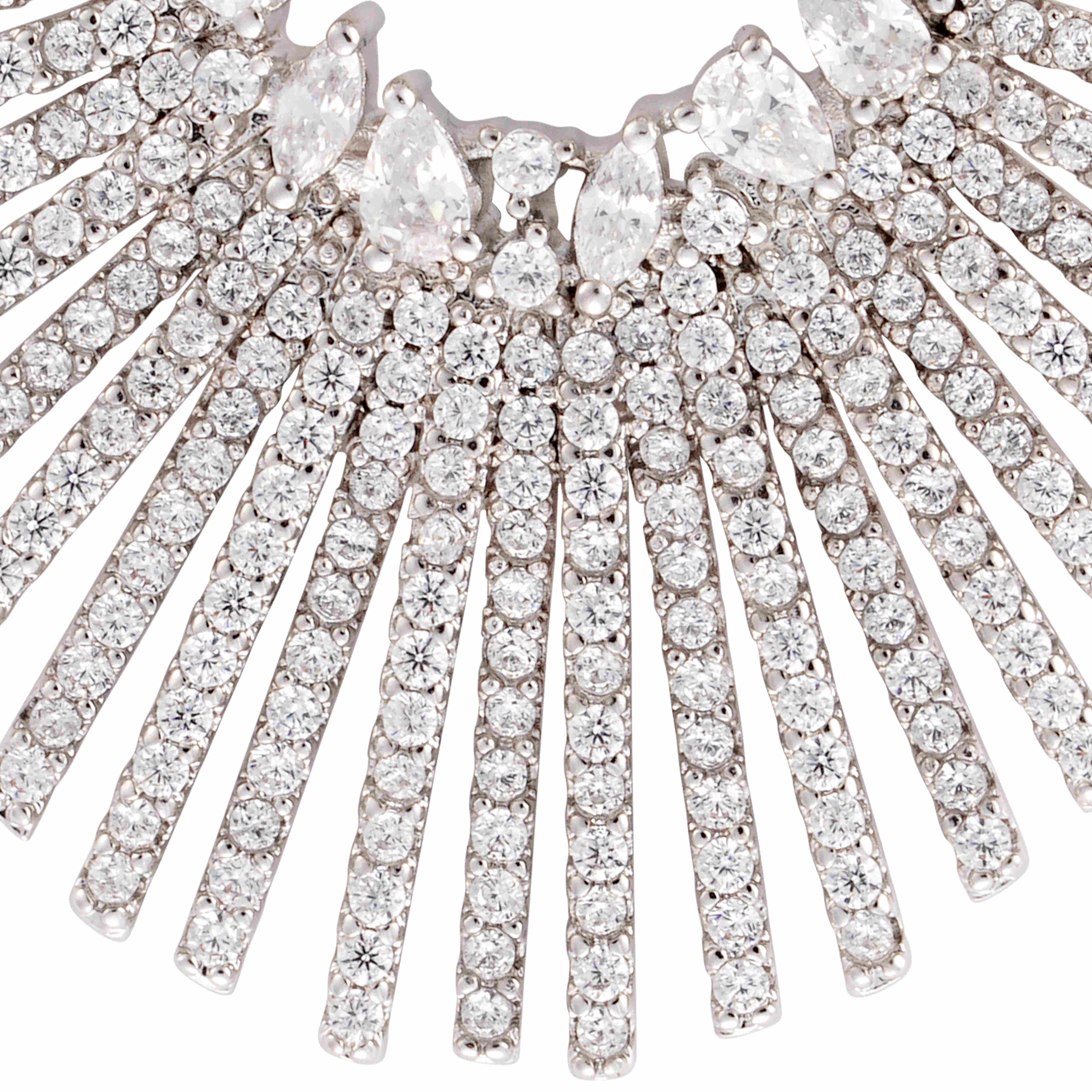 حلق - فضي ابيض - 0 image 2