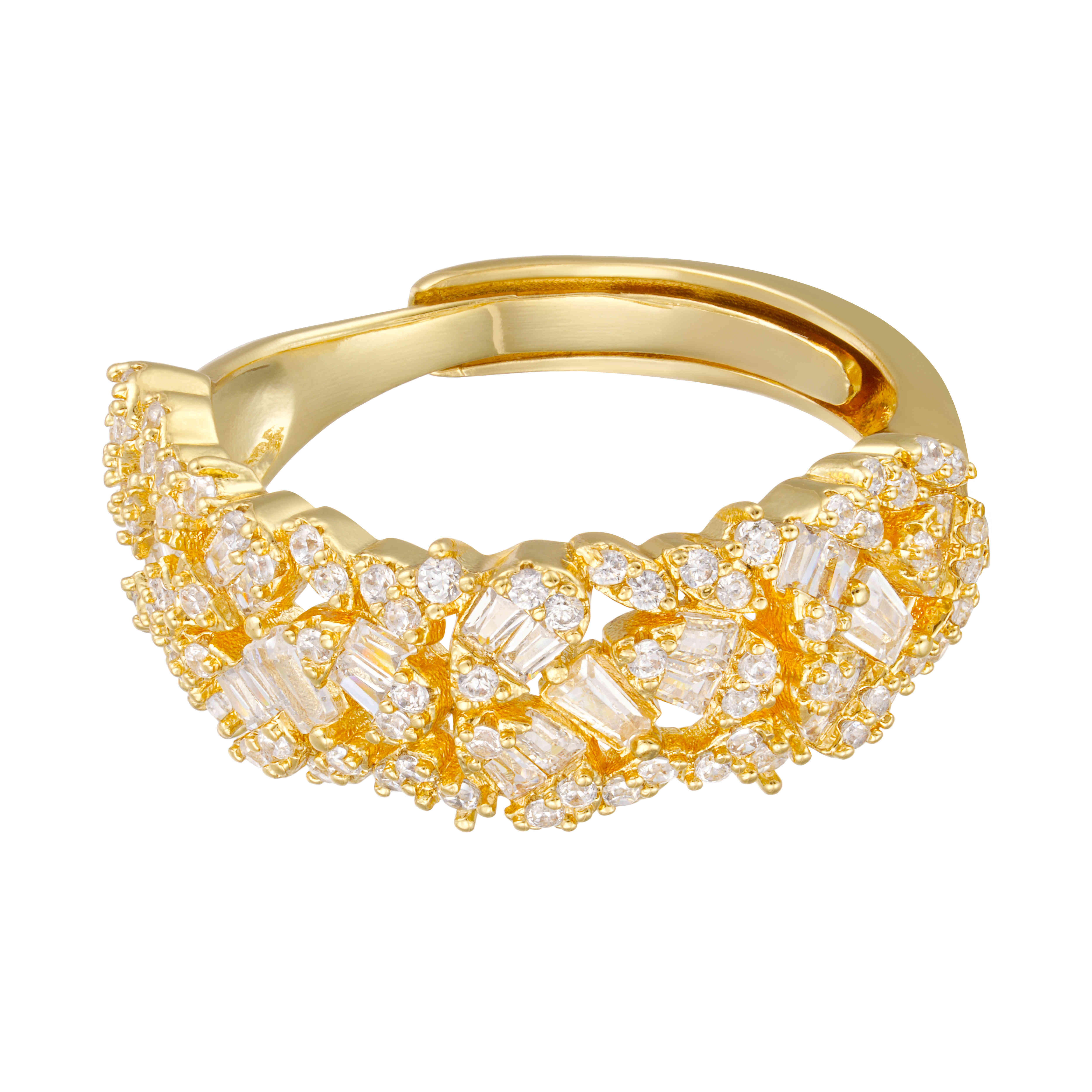 خاتم - ذهبي ابيض - 0 image 2