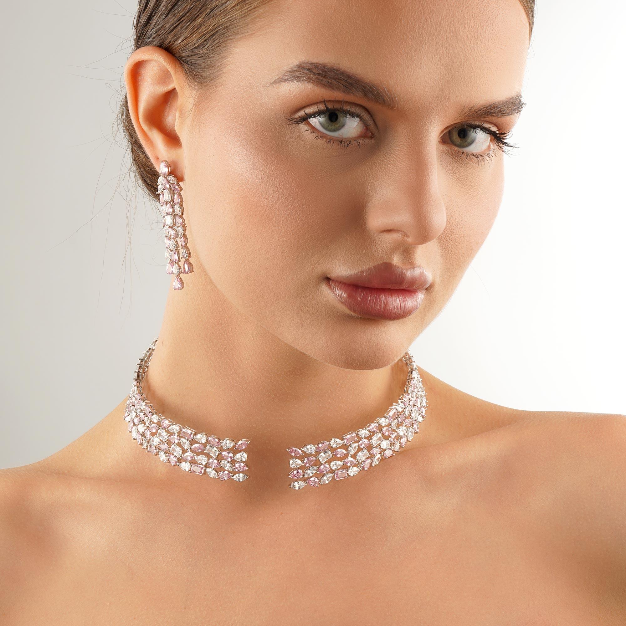 طـــقم - فضي وردي - 0 image 1