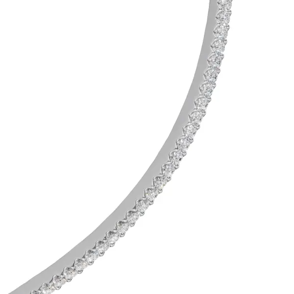عقد - فضي ابيض - 0 image 6