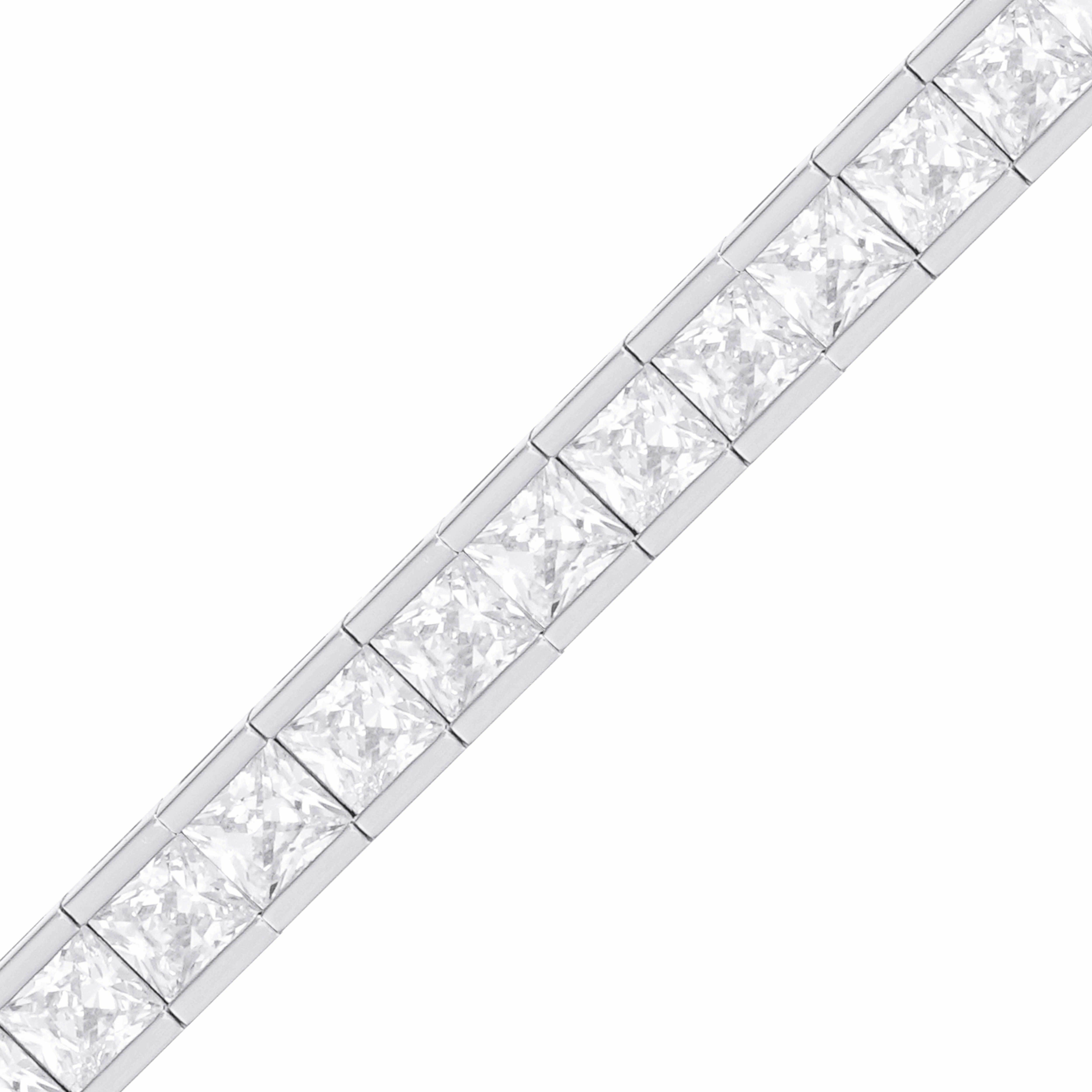 Silver Toned Princess Bracelet image 1