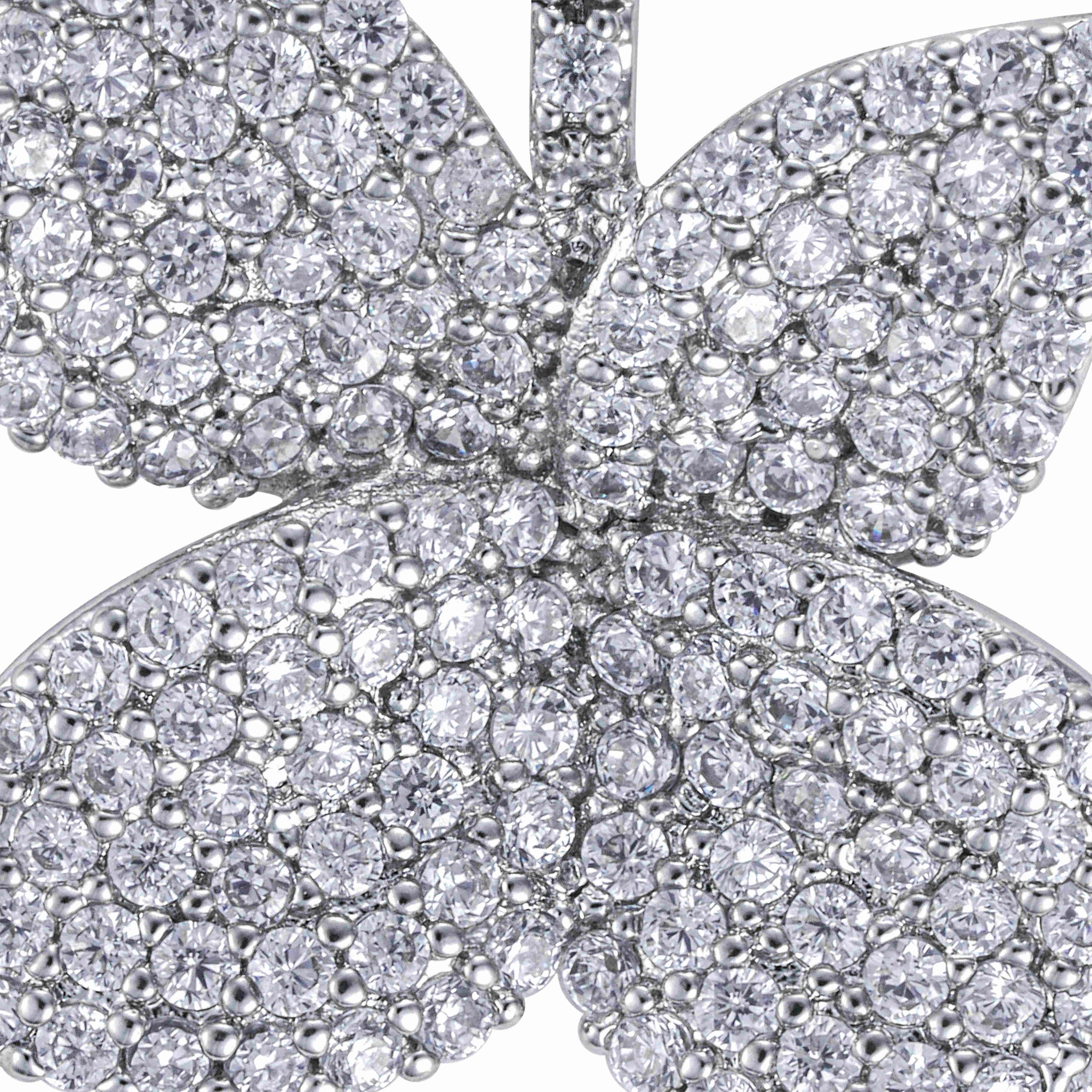 حلق ياسمينة مرصع بالكريستال image 1