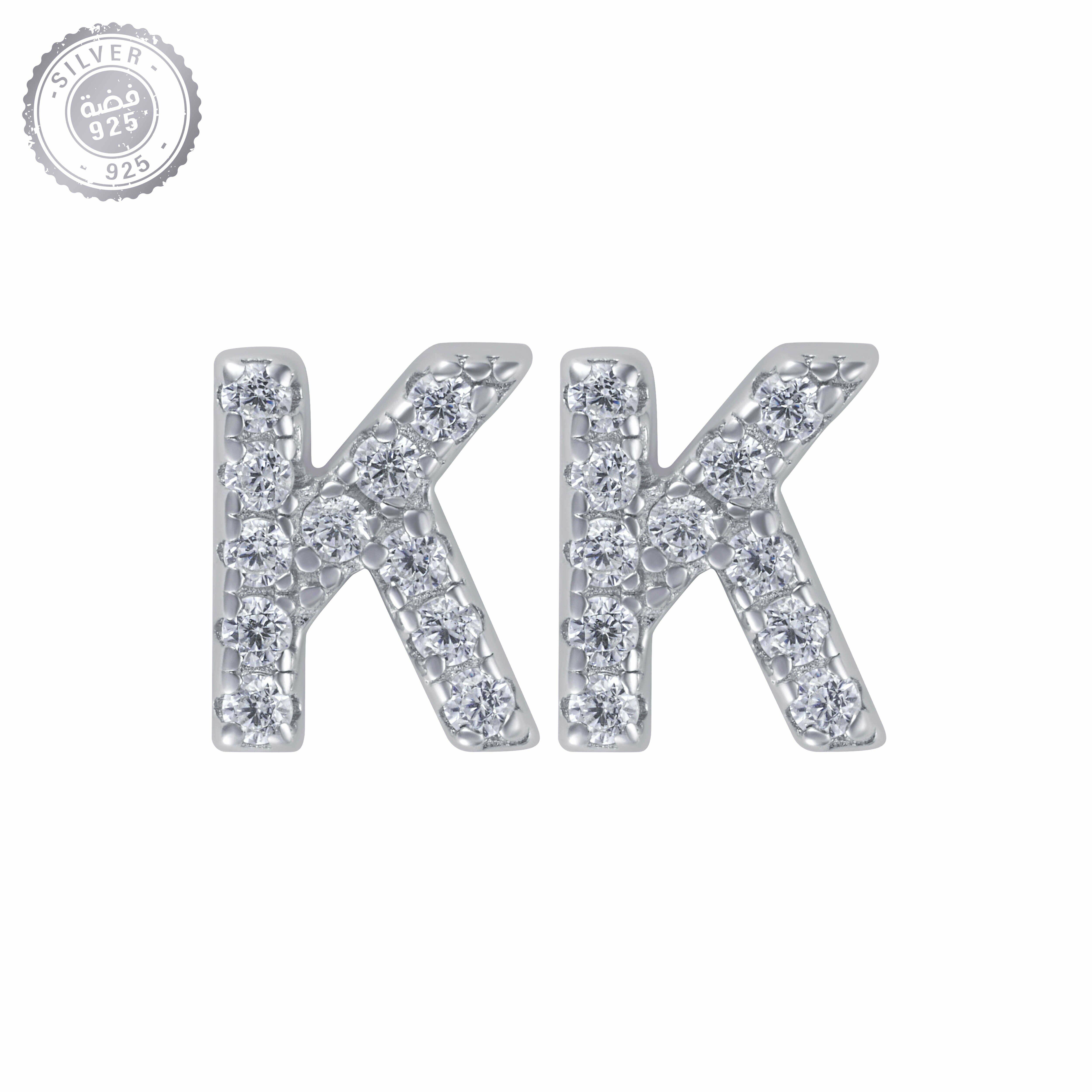 حلق - فضي ابيض - K image 0