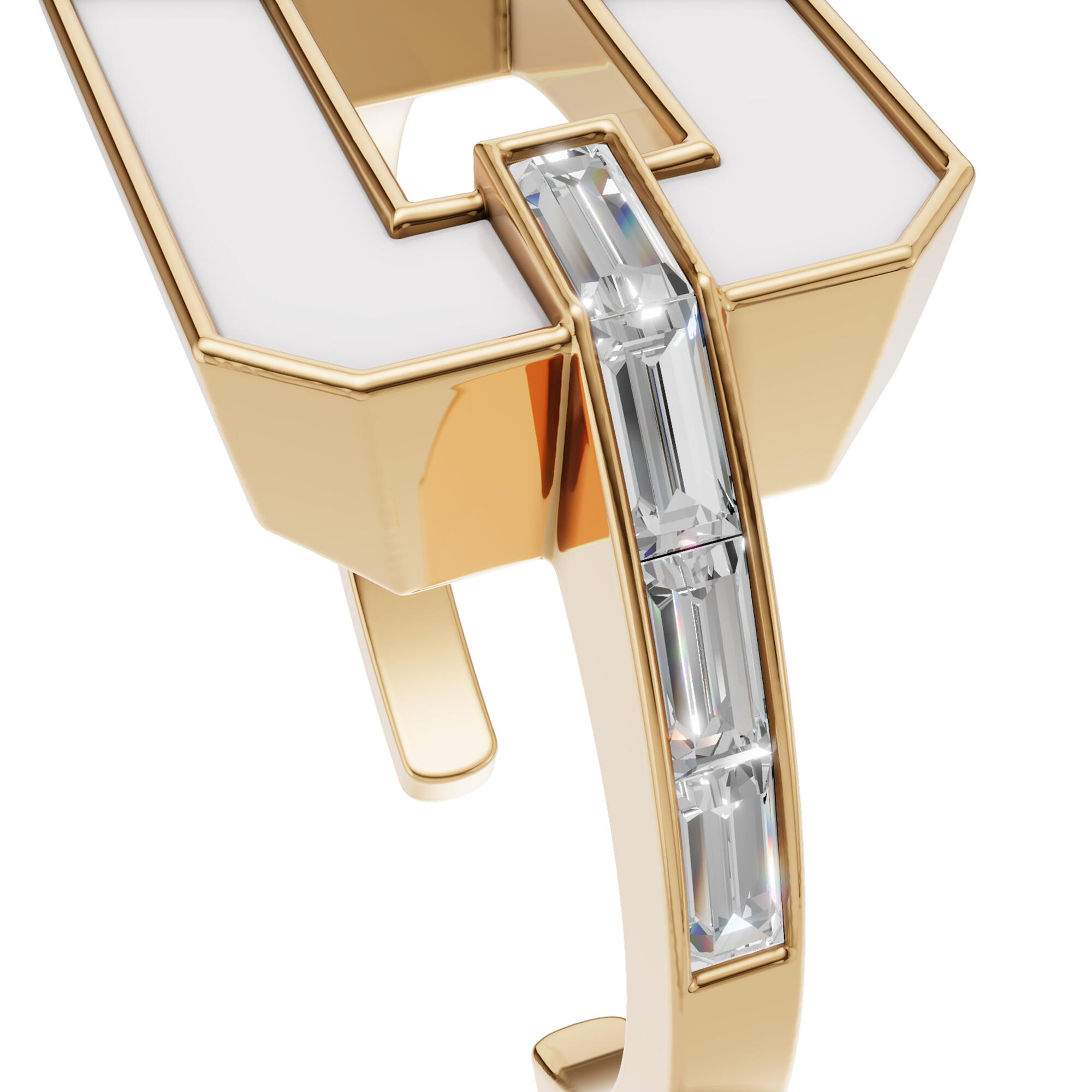 خاتم - اوف وايت ذهبي - 0 image 1