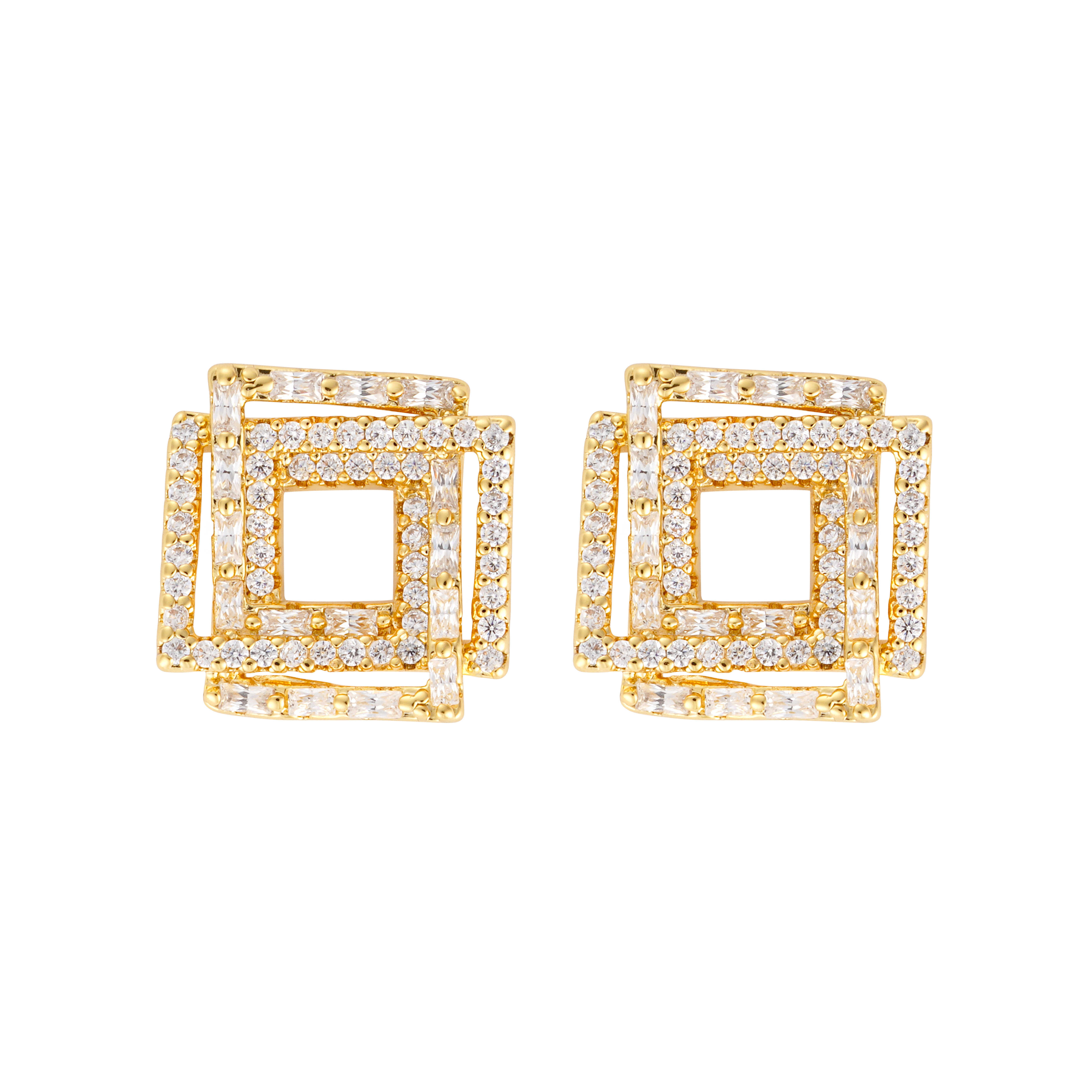 حلق - ذهبي ابيض - 0 image 0