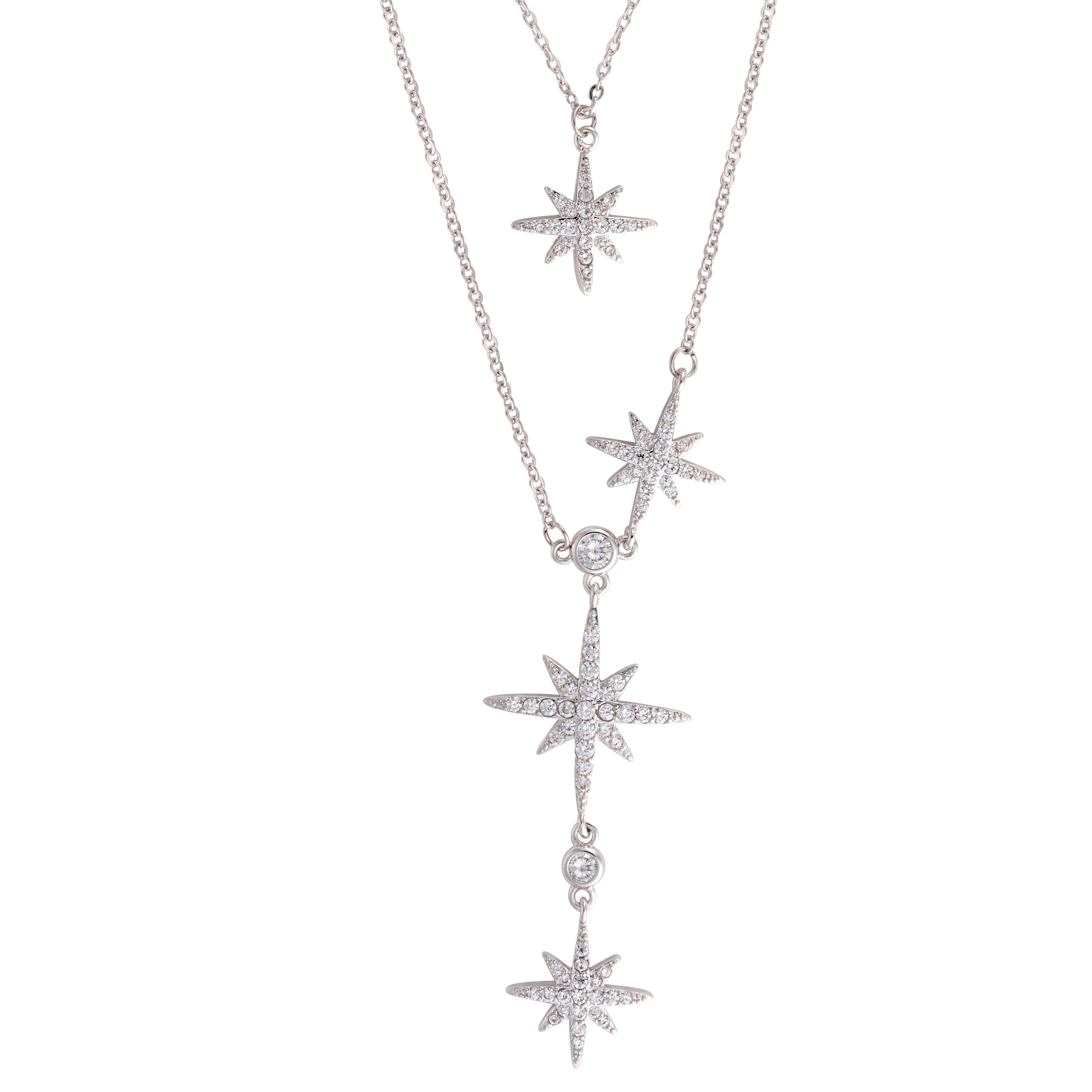 عقد - فضي ابيض - 0 image 1