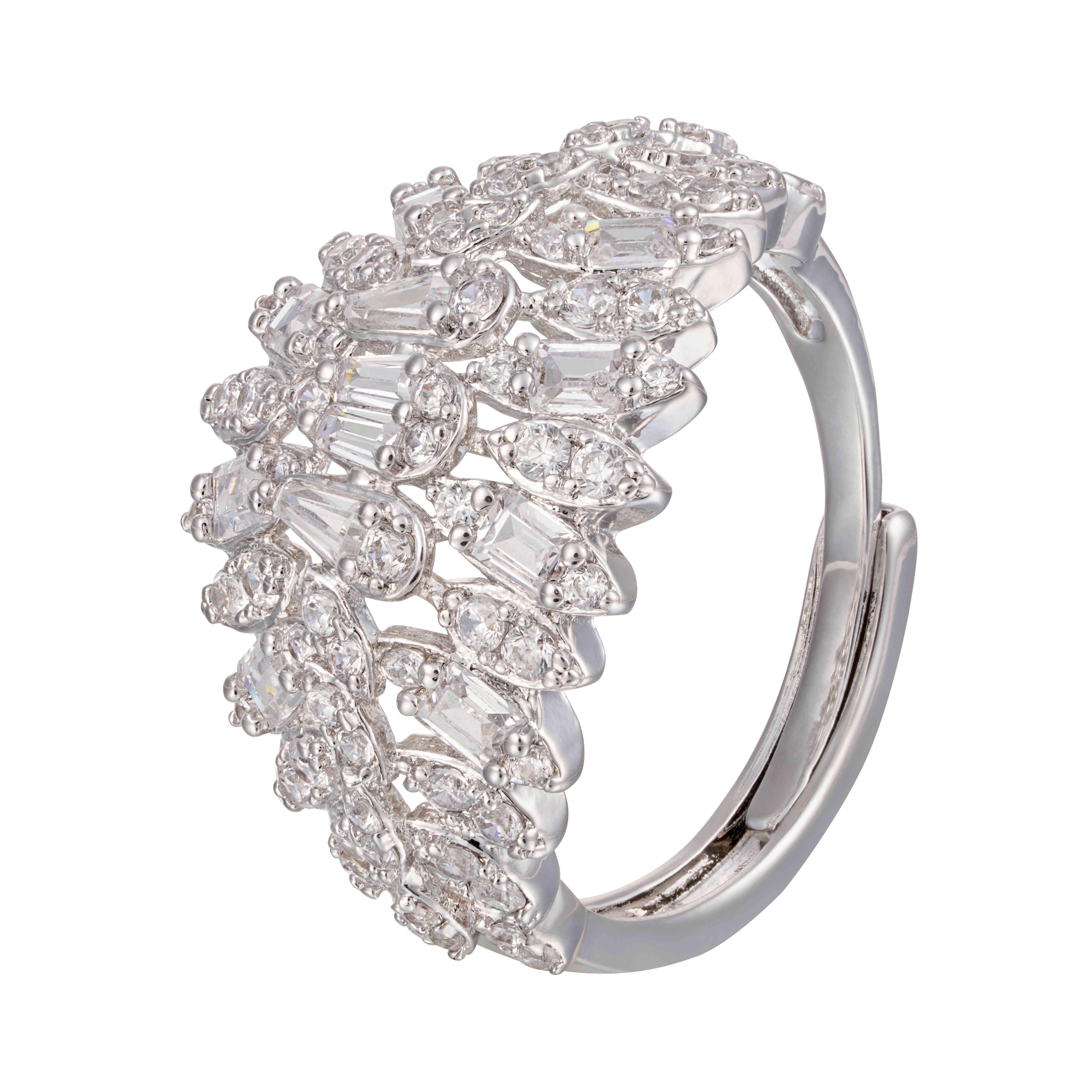 خاتم - فضي ابيض - 0 image 0