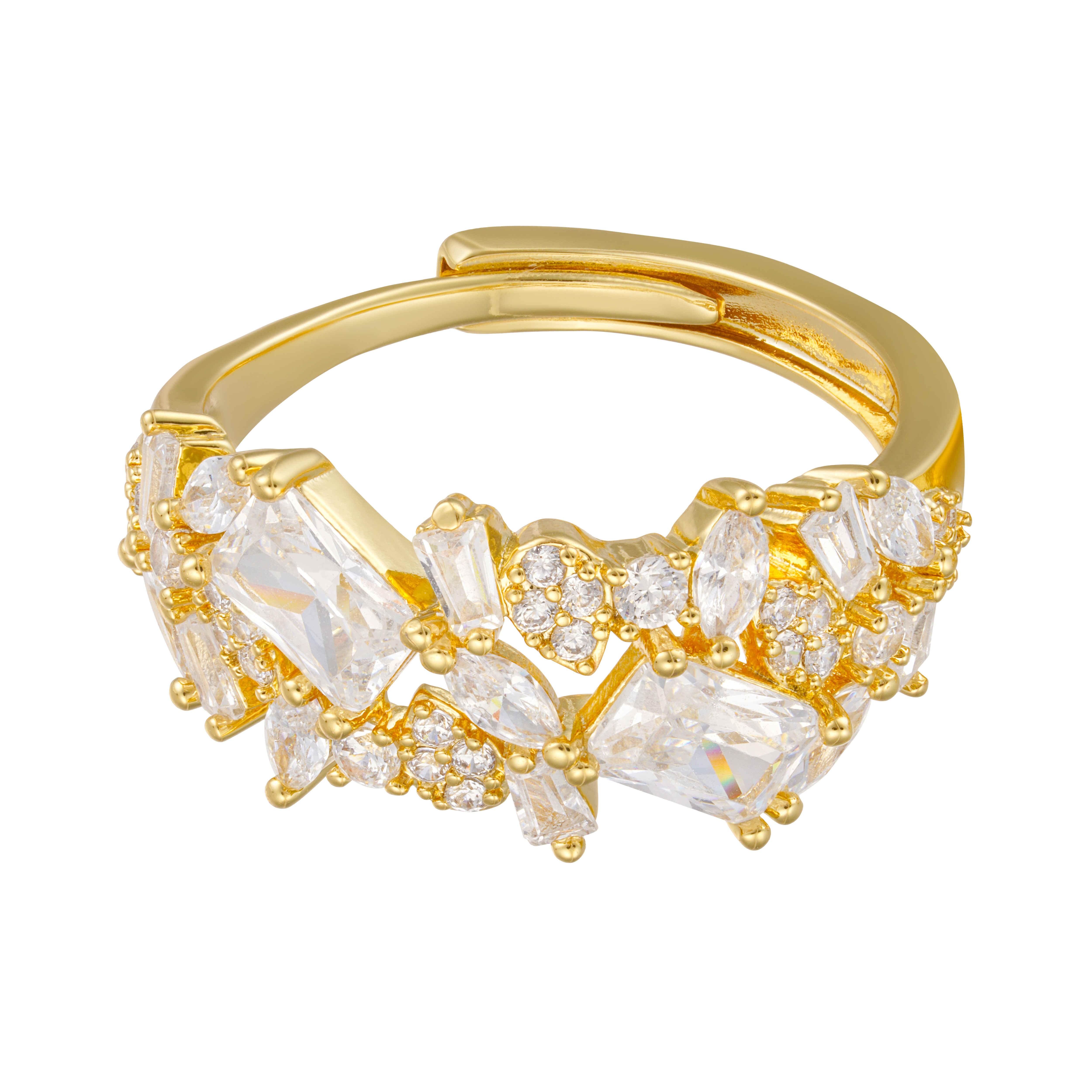 خاتم - ذهبي ابيض - 0 image 2