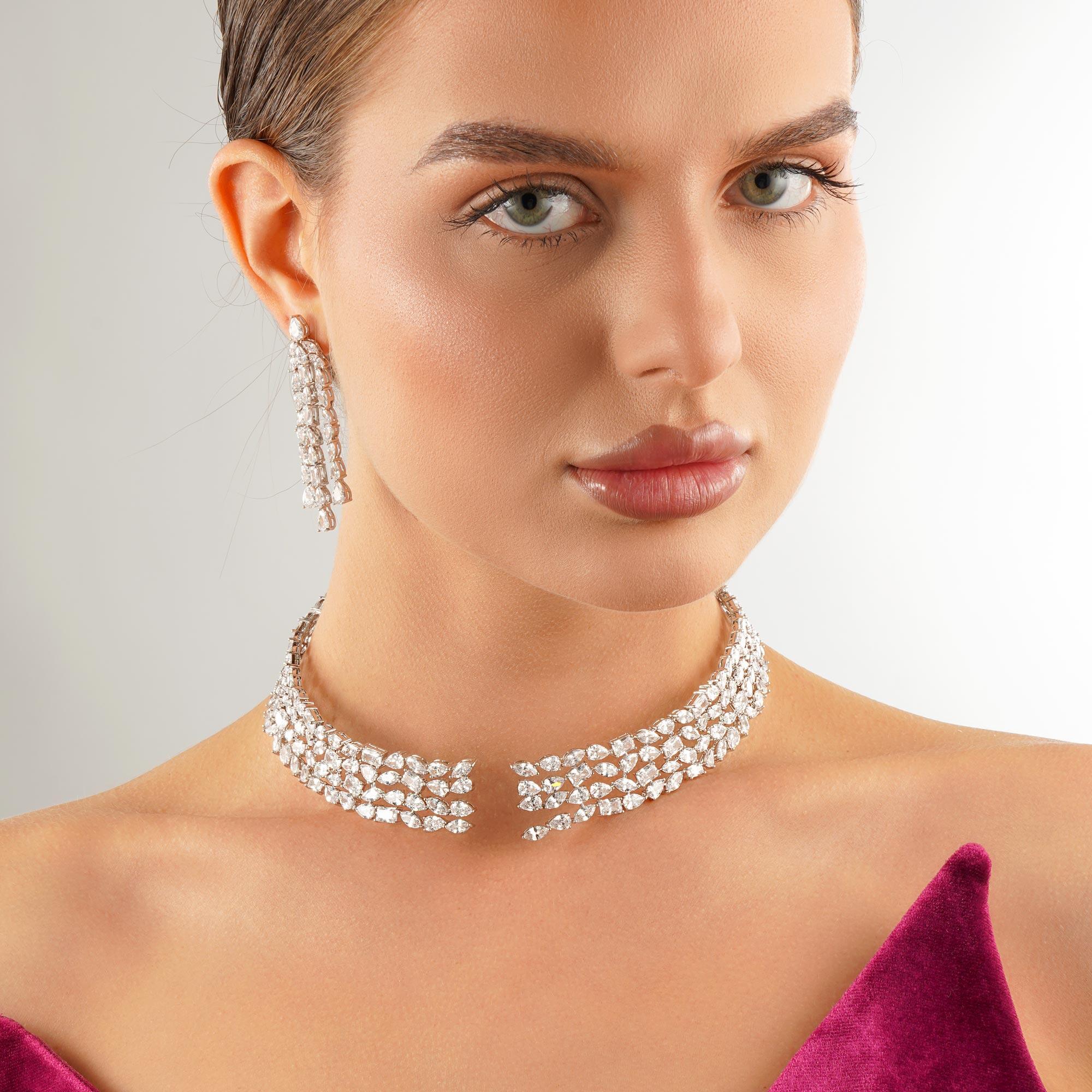 طـــقم - فضي ابيض - 0 image 1