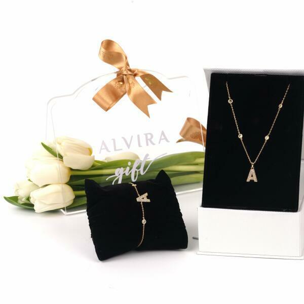 Alvira Gift Set-N-فضي image 0