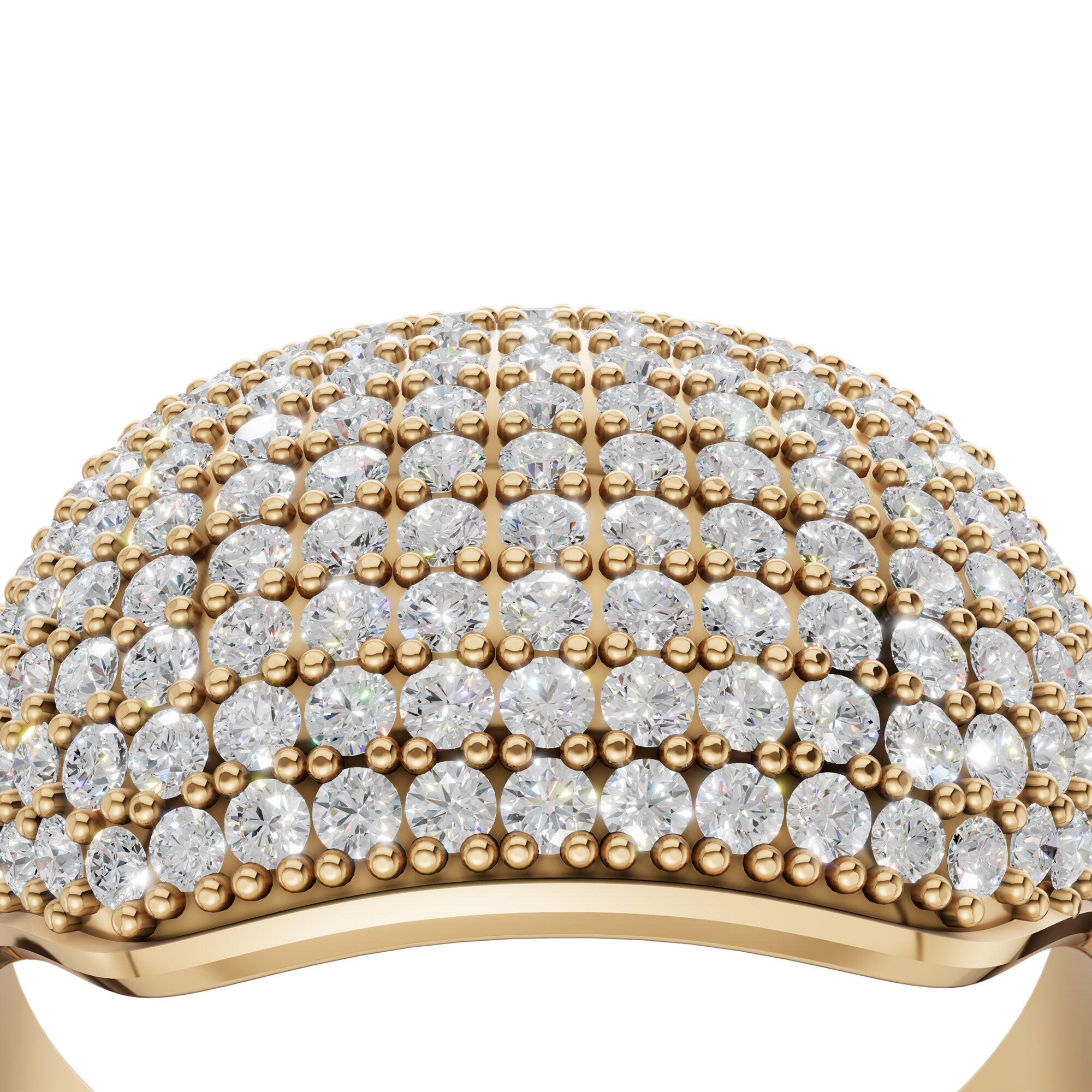 خاتم سهرة ذهبي فاخر image 1