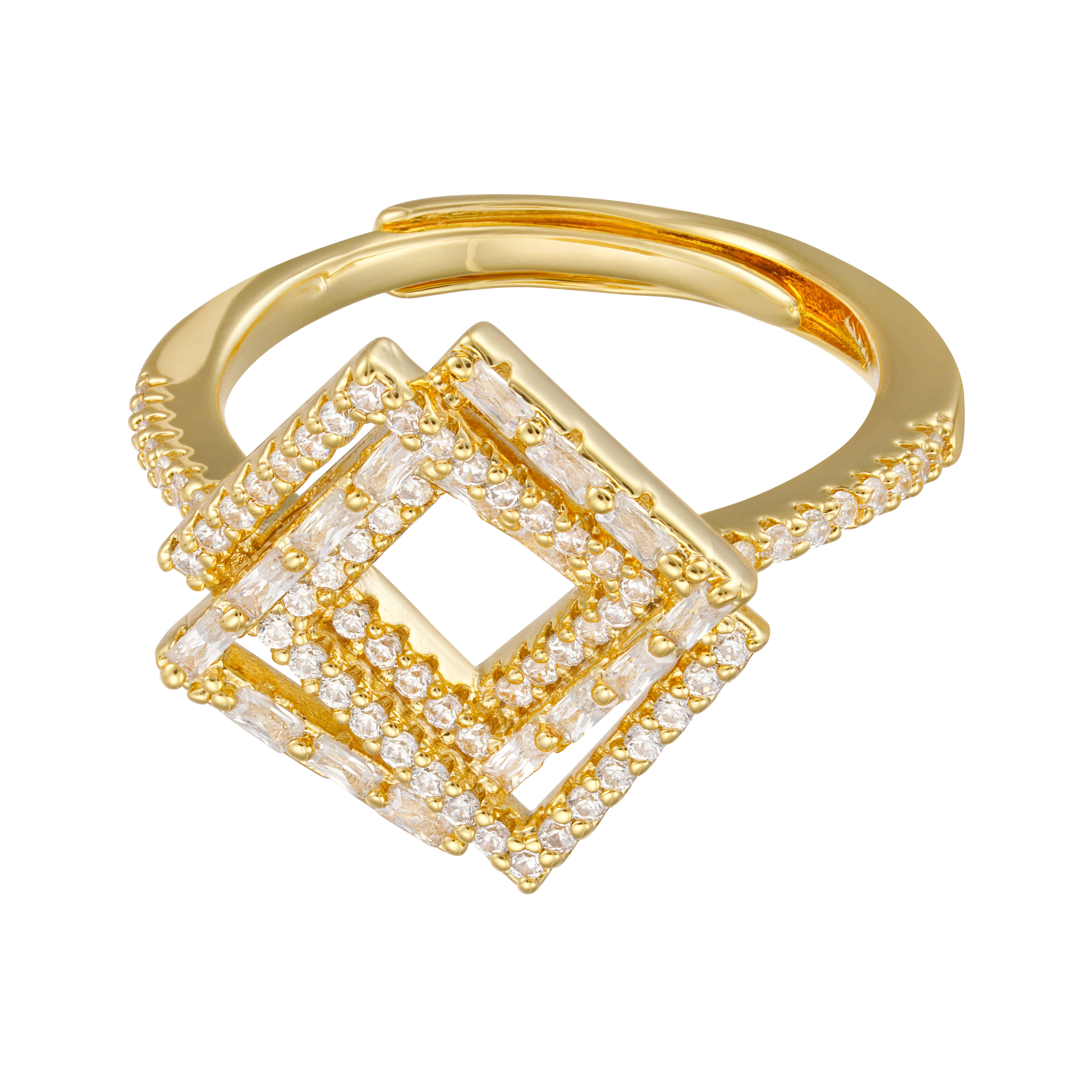 خاتم - ذهبي ابيض - 0 image 2