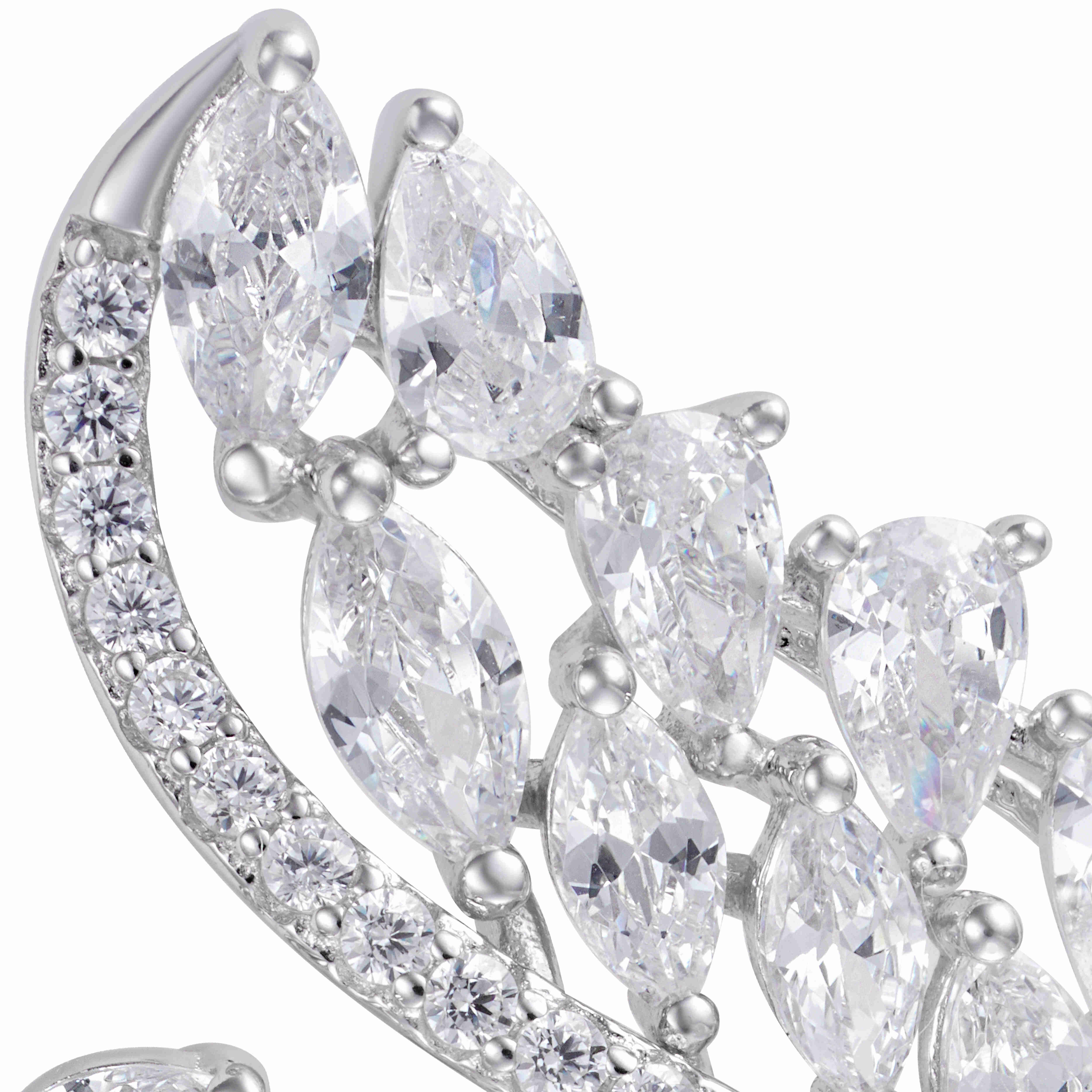 Sterling Silver Earrings - SIL106-E image 1