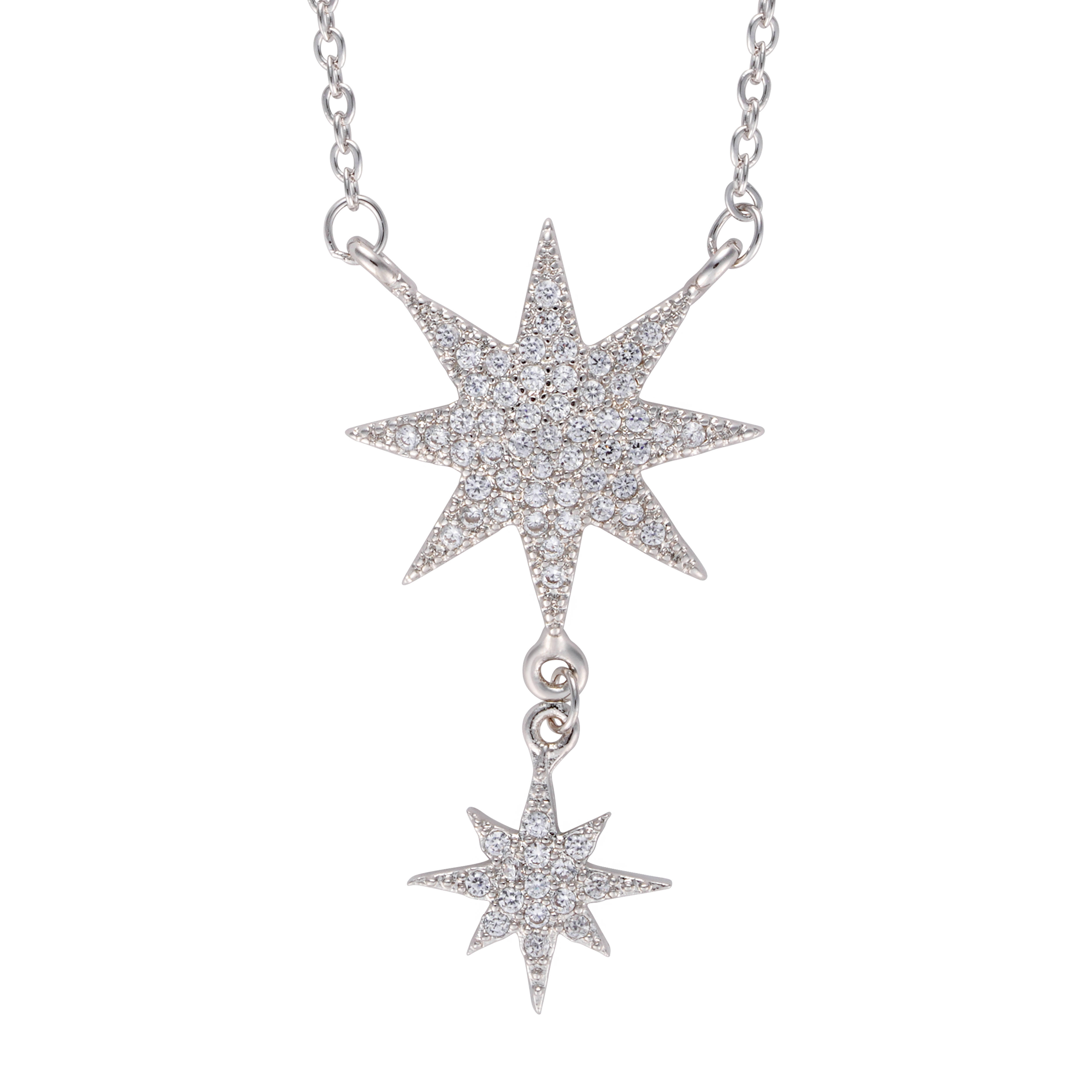 عقد - فضي ابيض - 0 image 1