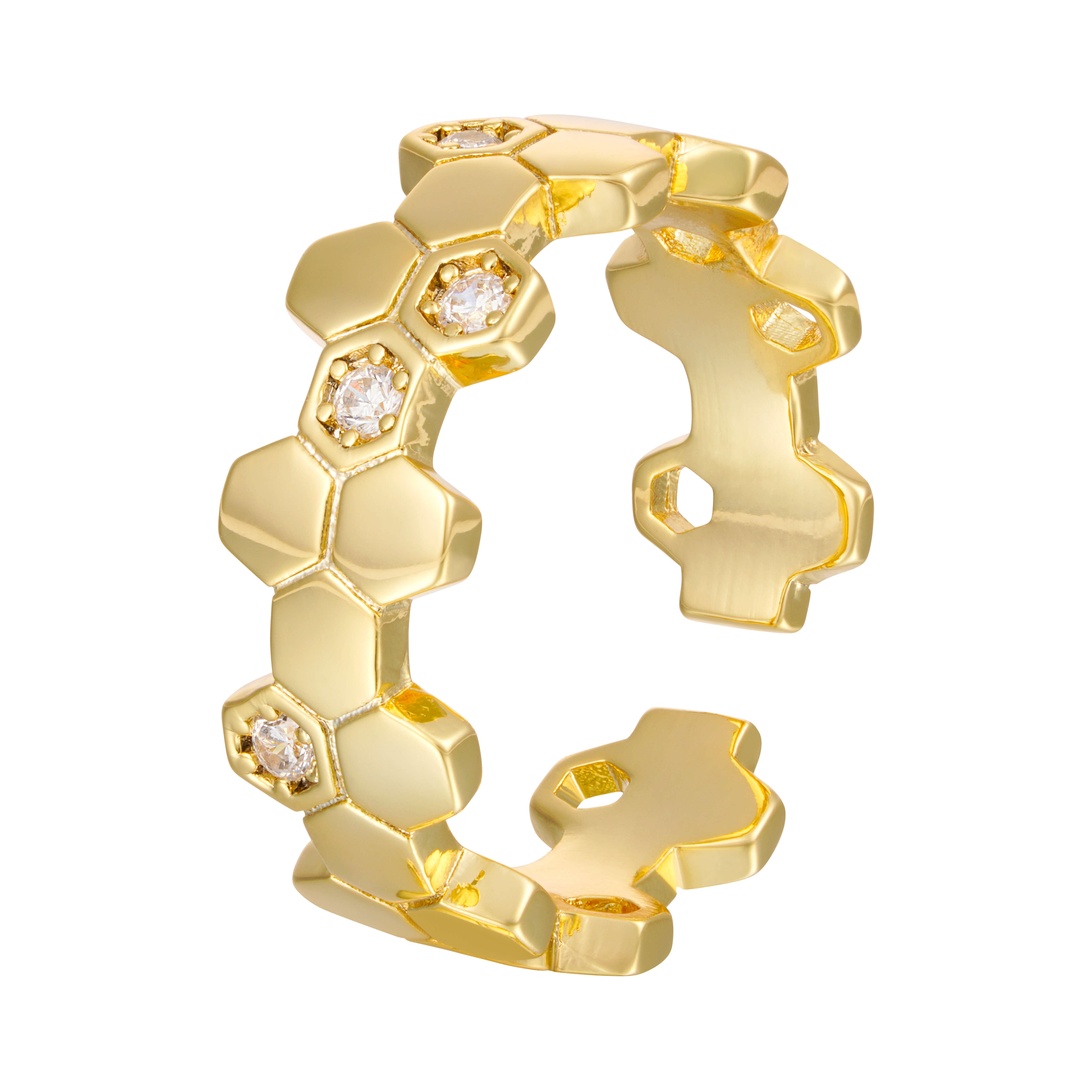 خاتم - ذهبي ابيض - 0 image 0