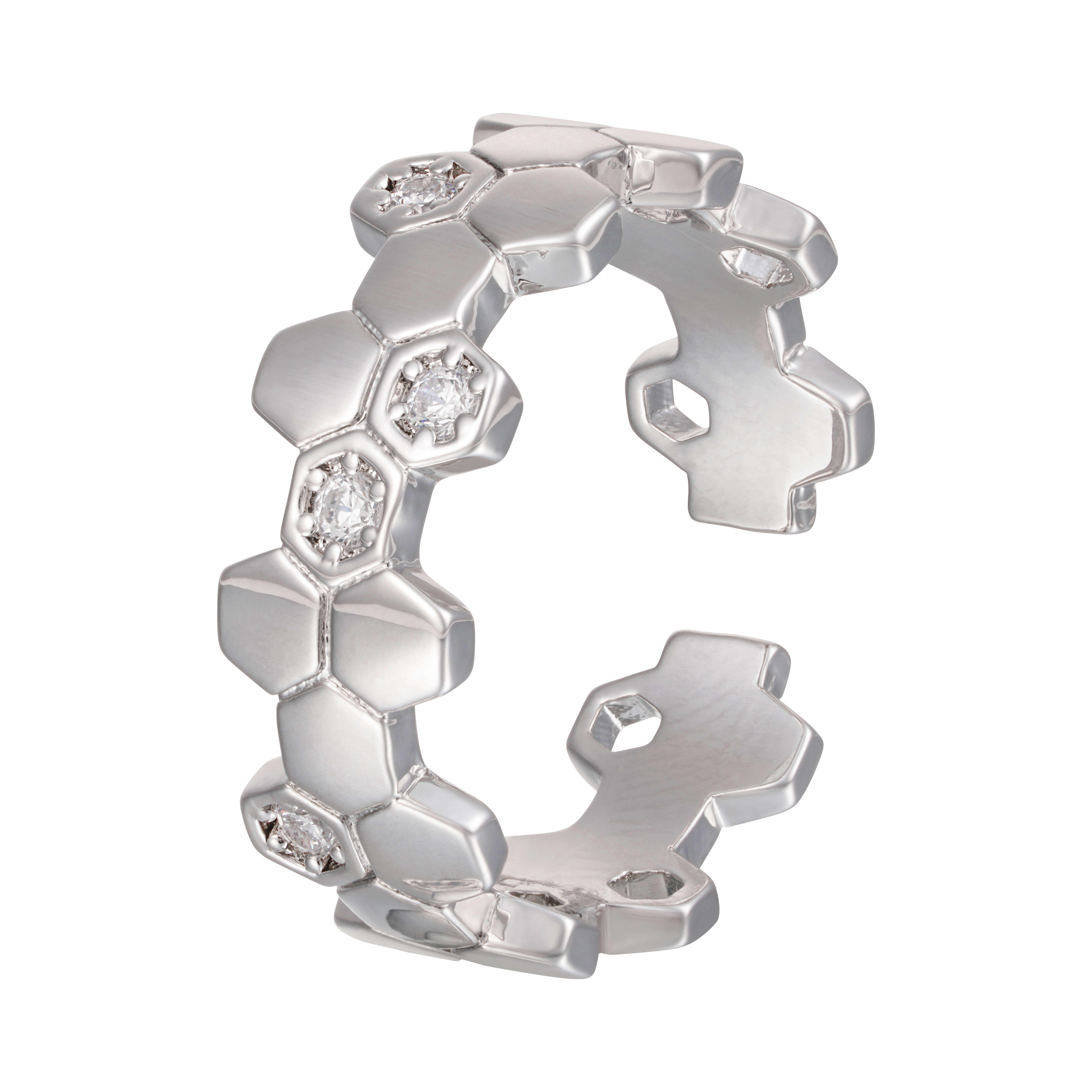 خاتم - فضي ابيض - 0 image 0