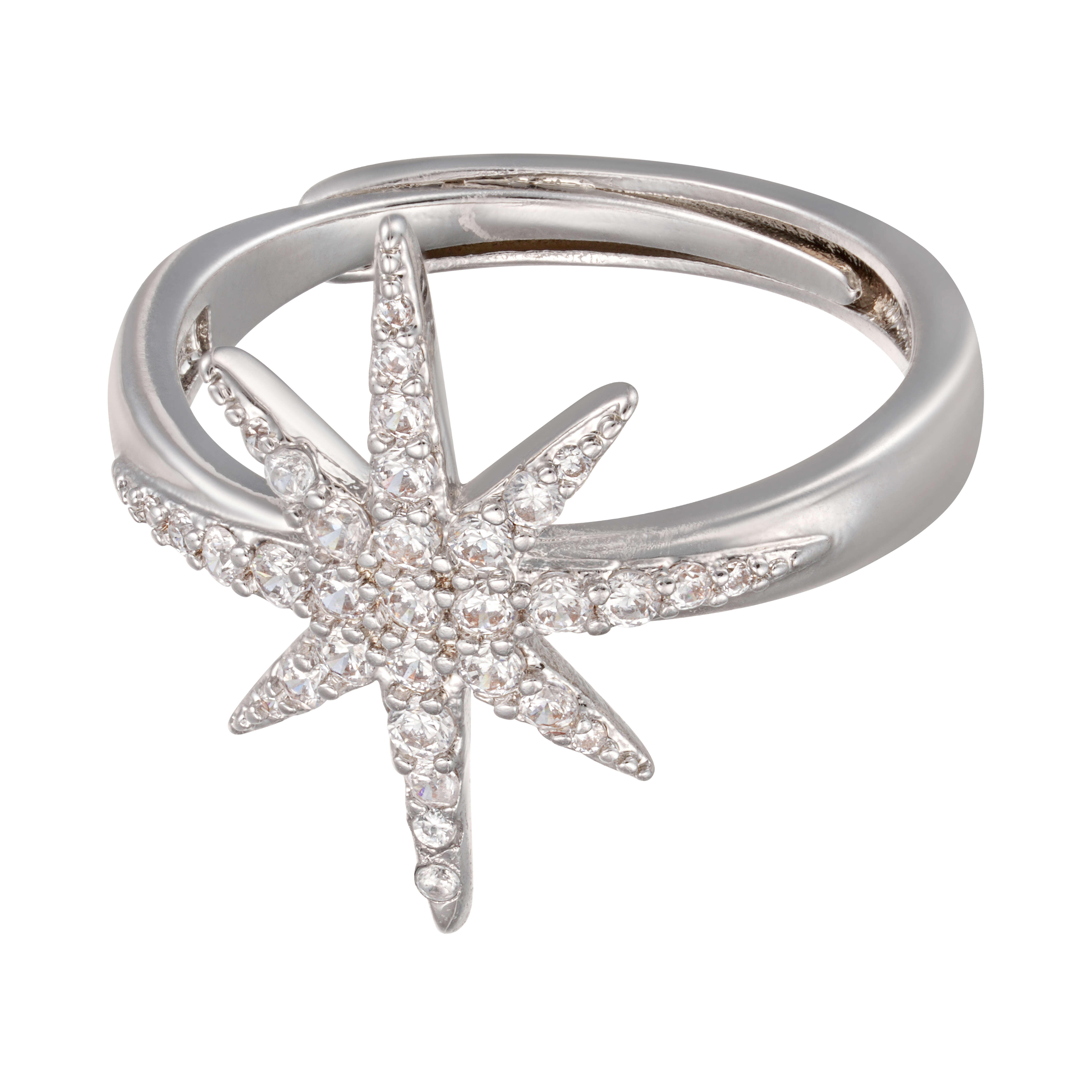 خاتم - فضي ابيض - 0 image 2