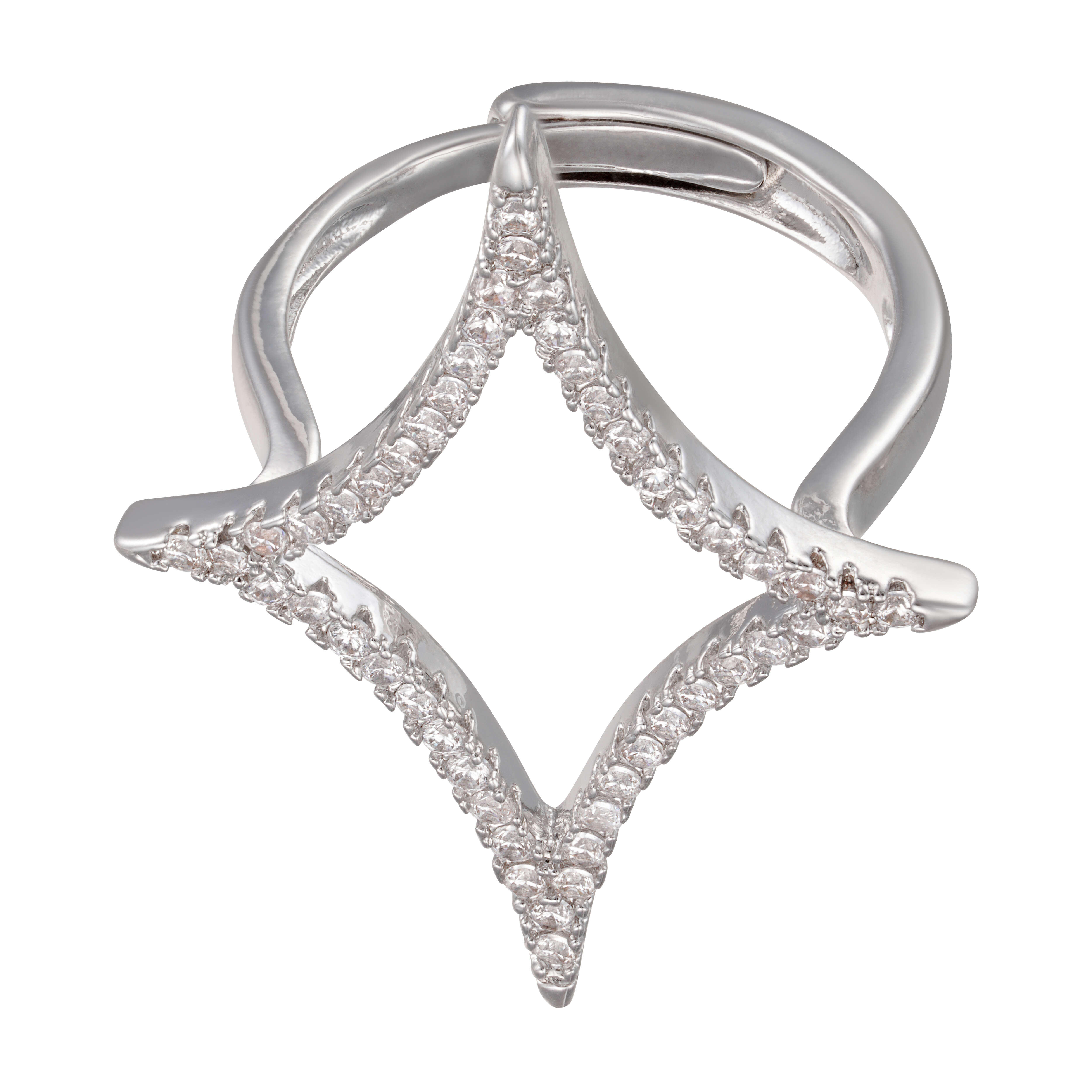 خاتم - فضي ابيض - 0 image 2