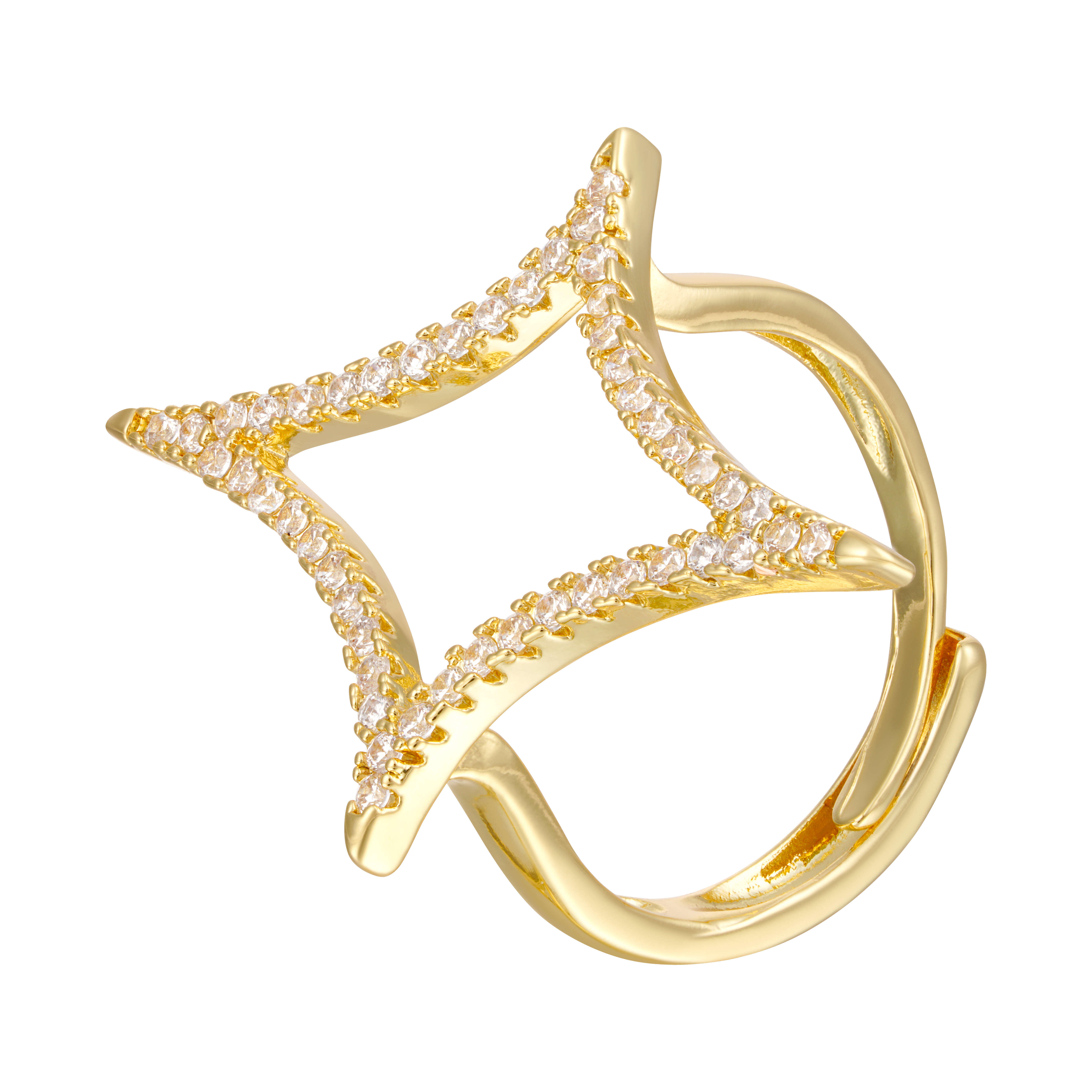 خاتم - ذهبي ابيض - 0 image 0