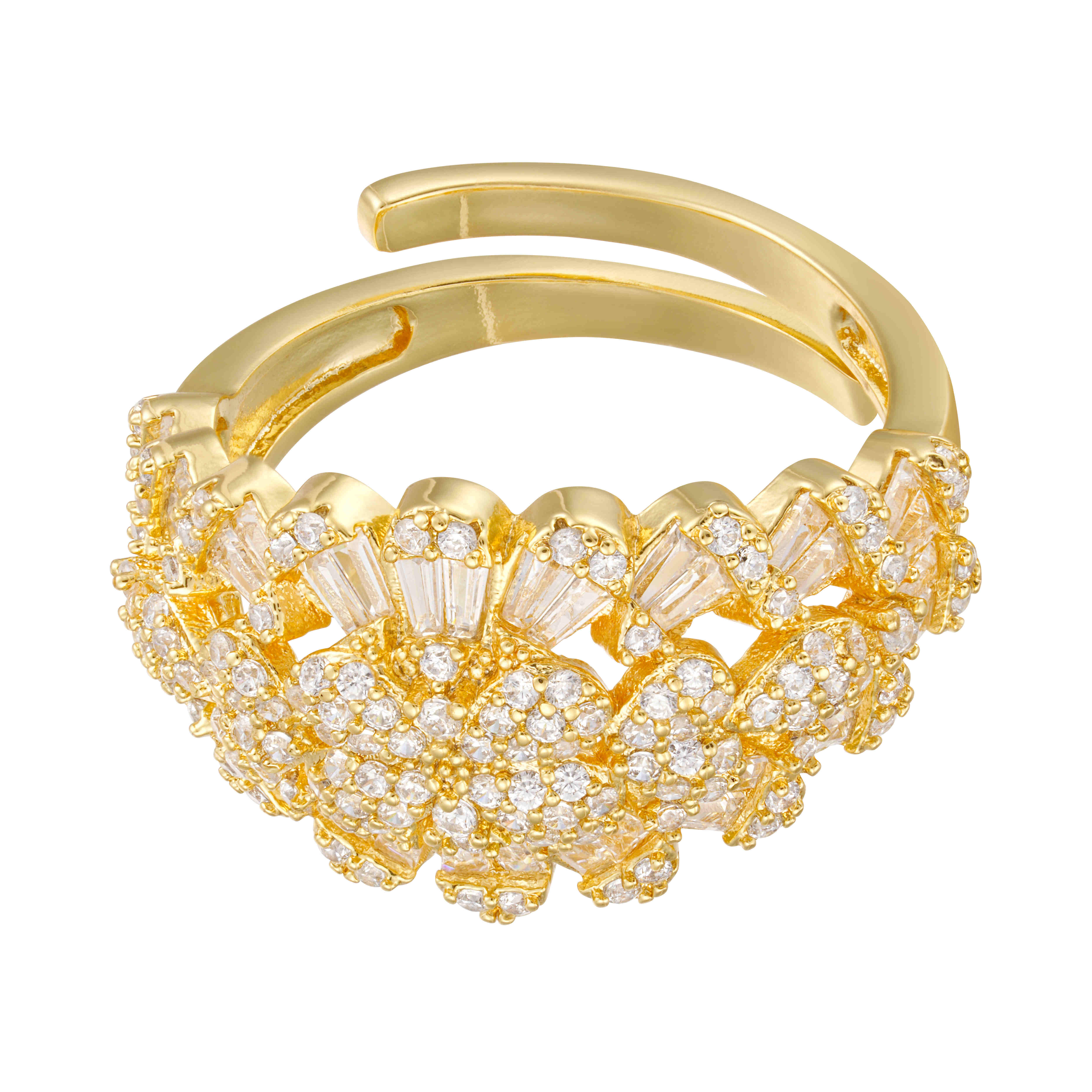 خاتم - ذهبي ابيض - 0 image 2