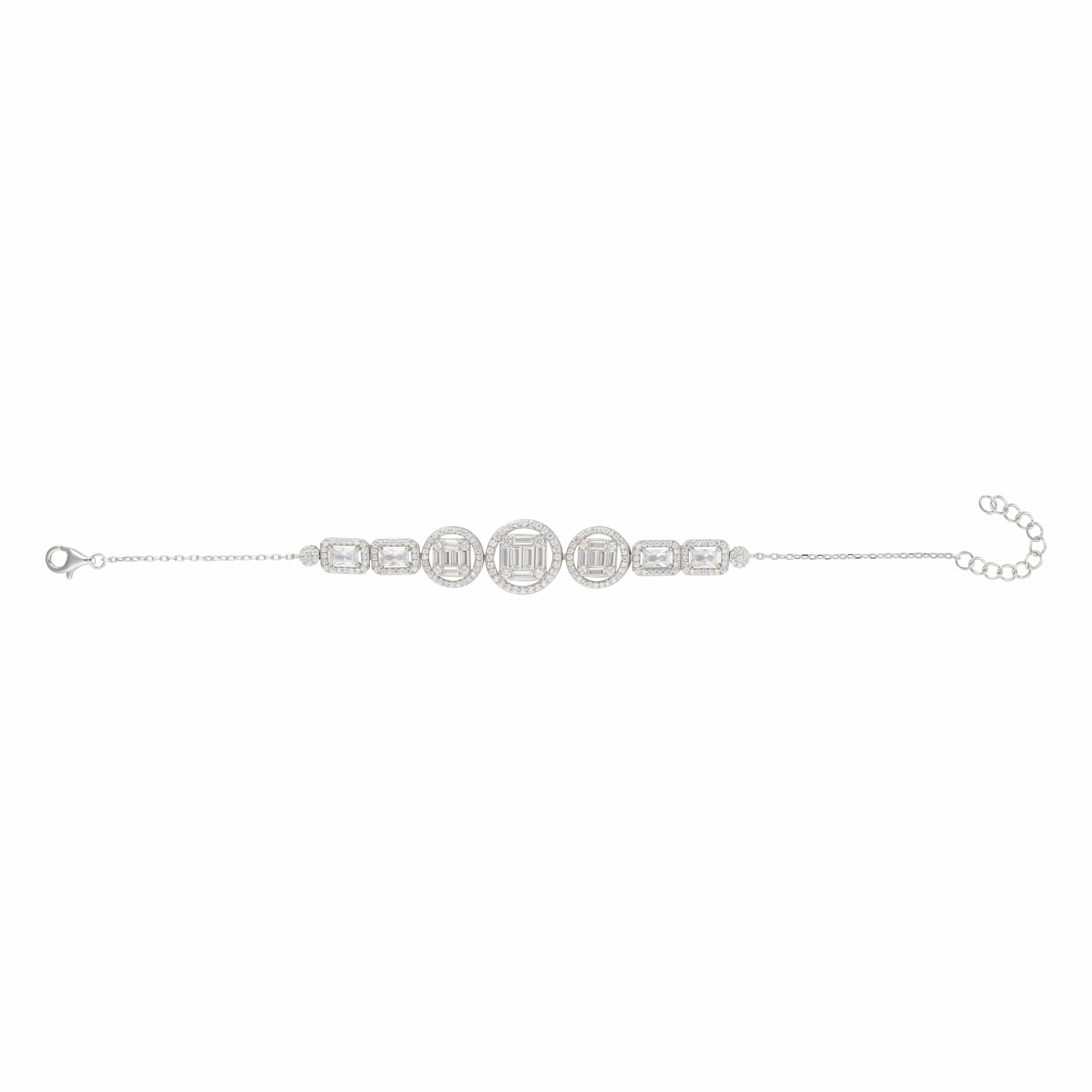 925K Silver Round Bracelet  image 0