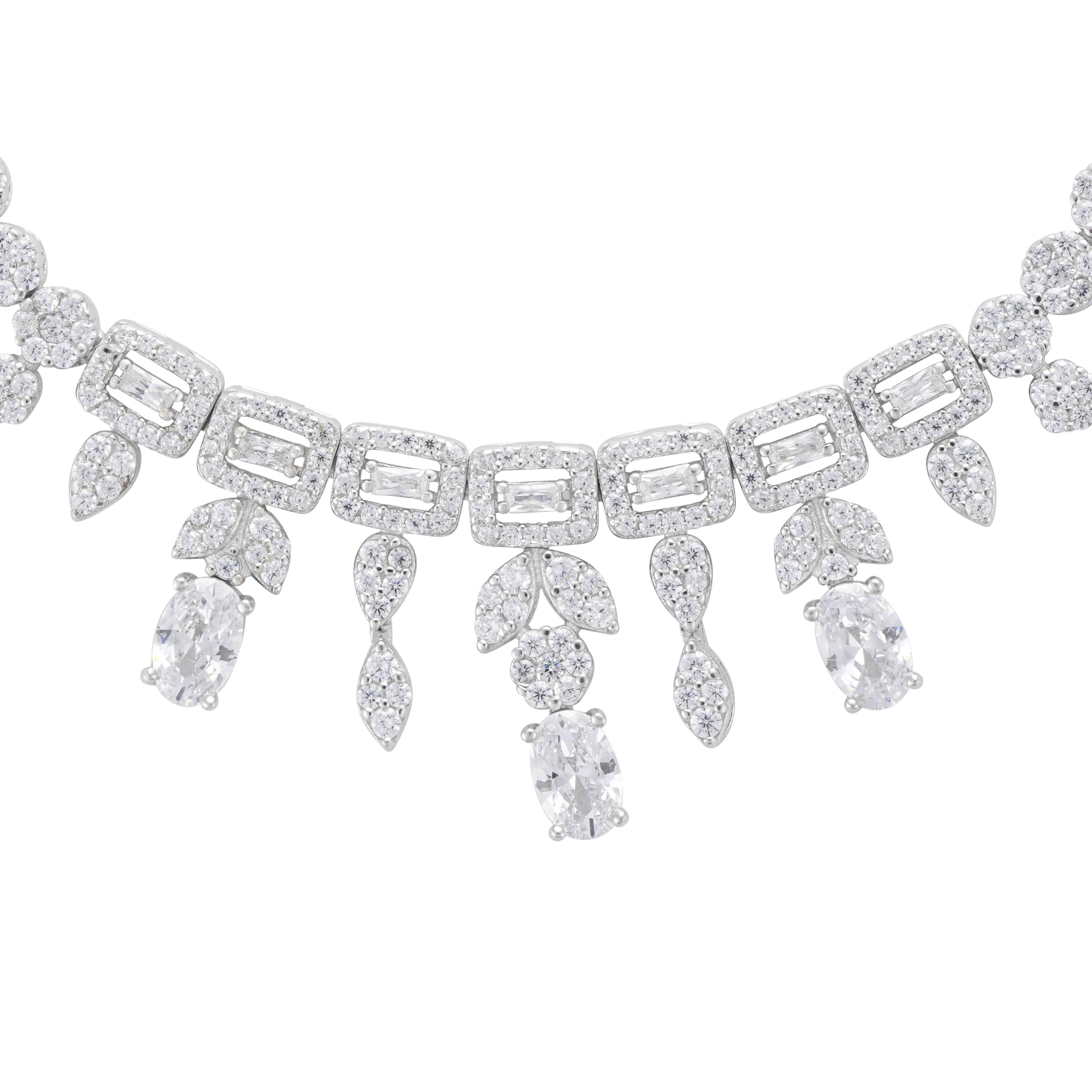 925K Silver Flora Bracelet image 1