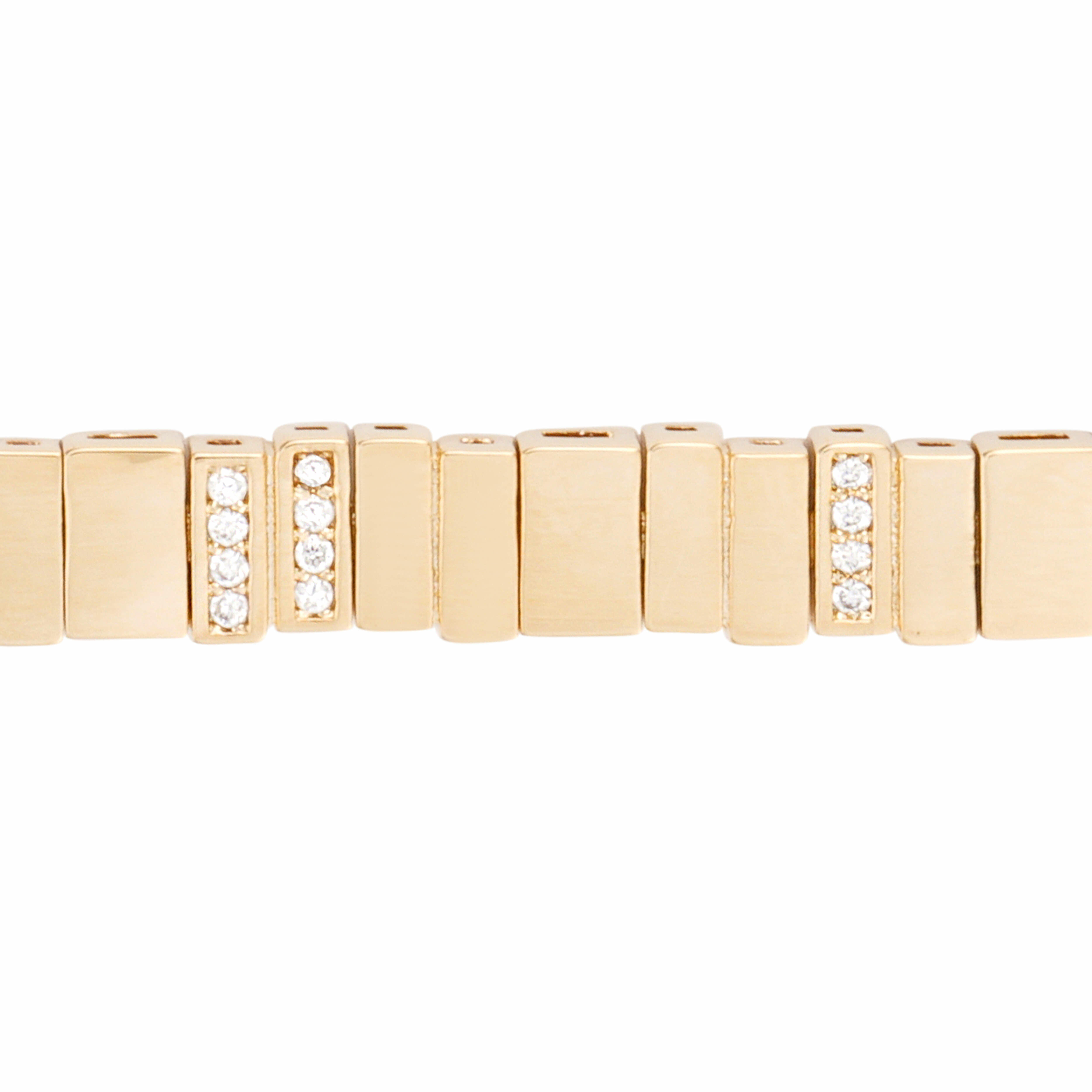 Gold Toned Tennis Bracelet image 5